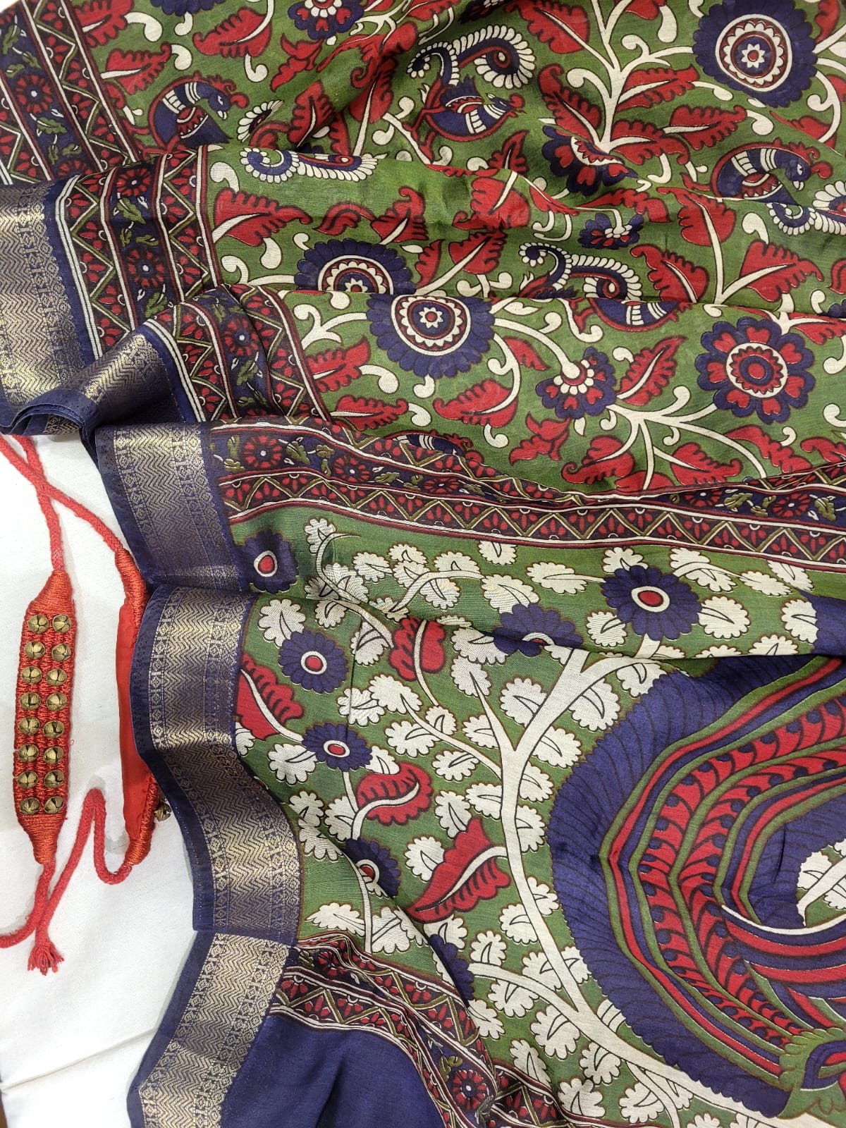 Raha Kalamkari saree CS011