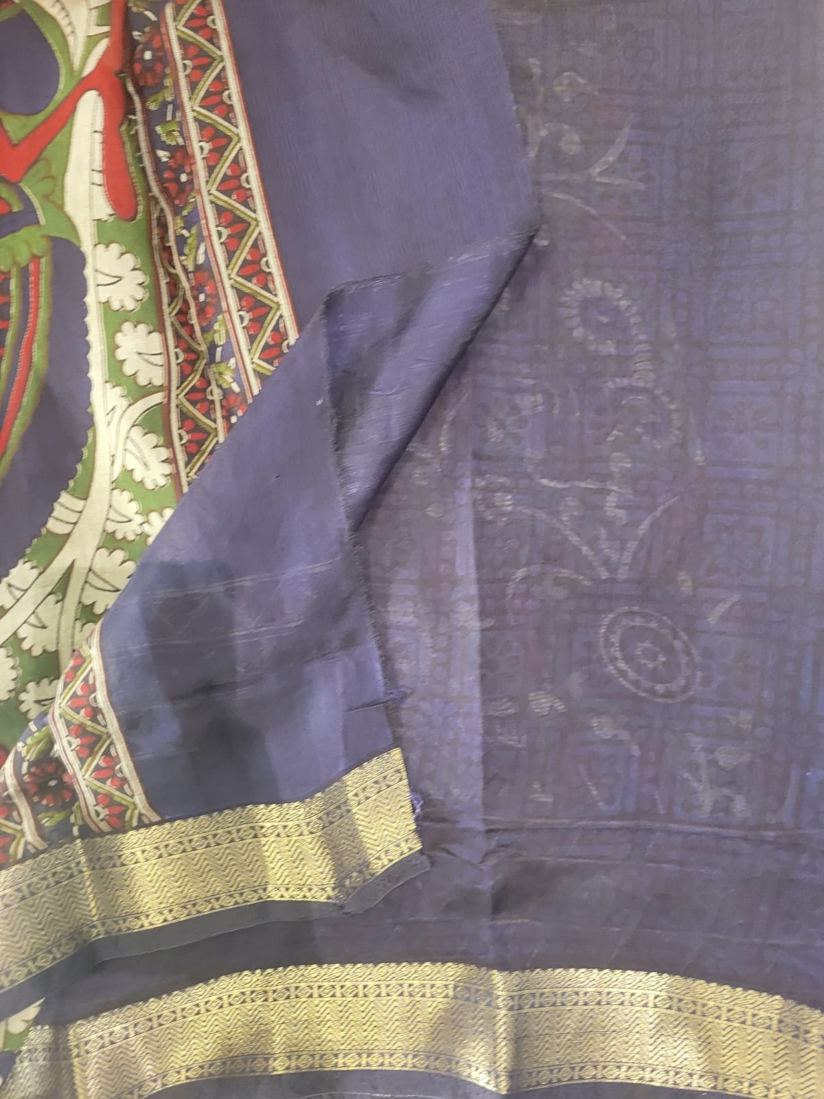 Raha Kalamkari saree CS011