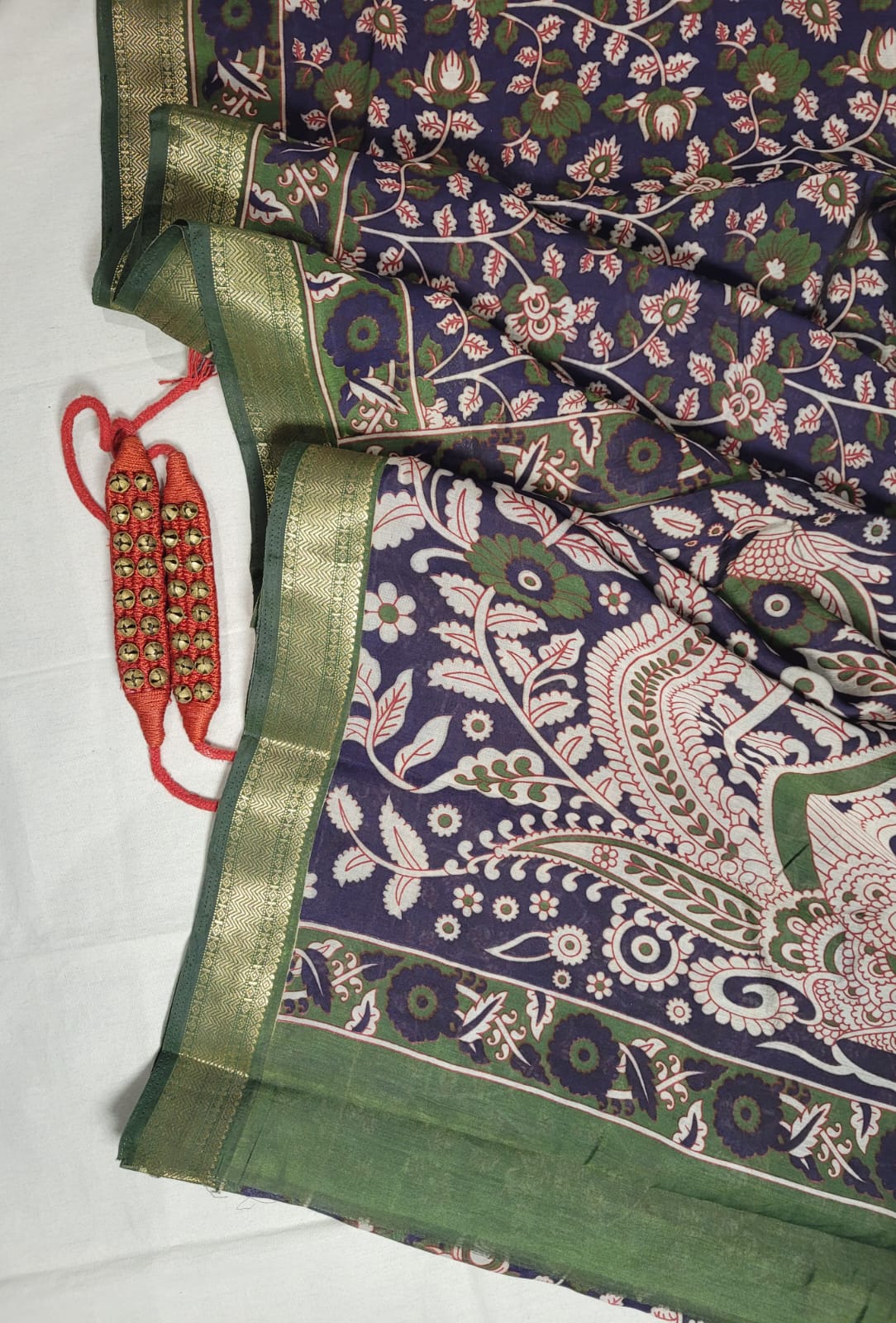 Raha Kalamkari saree CS011