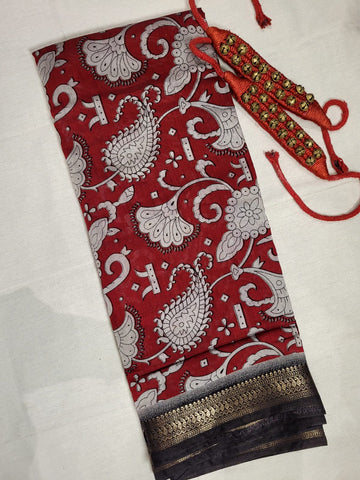 Raha Kalamkari saree CS011