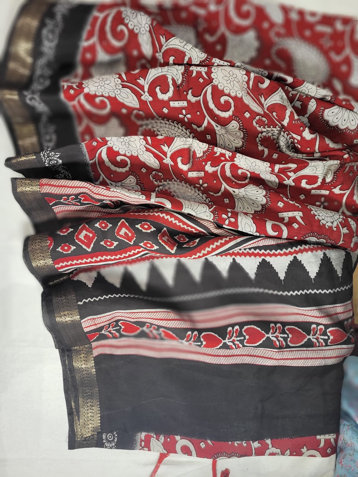 Raha Kalamkari saree CS011