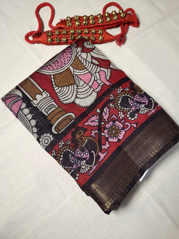 Raha Kalamkari saree CS011