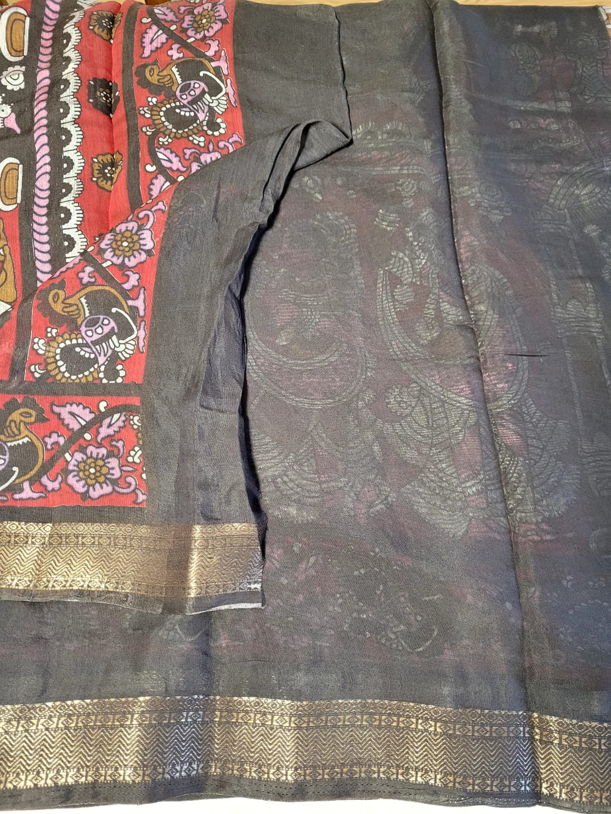 Raha Kalamkari saree CS011