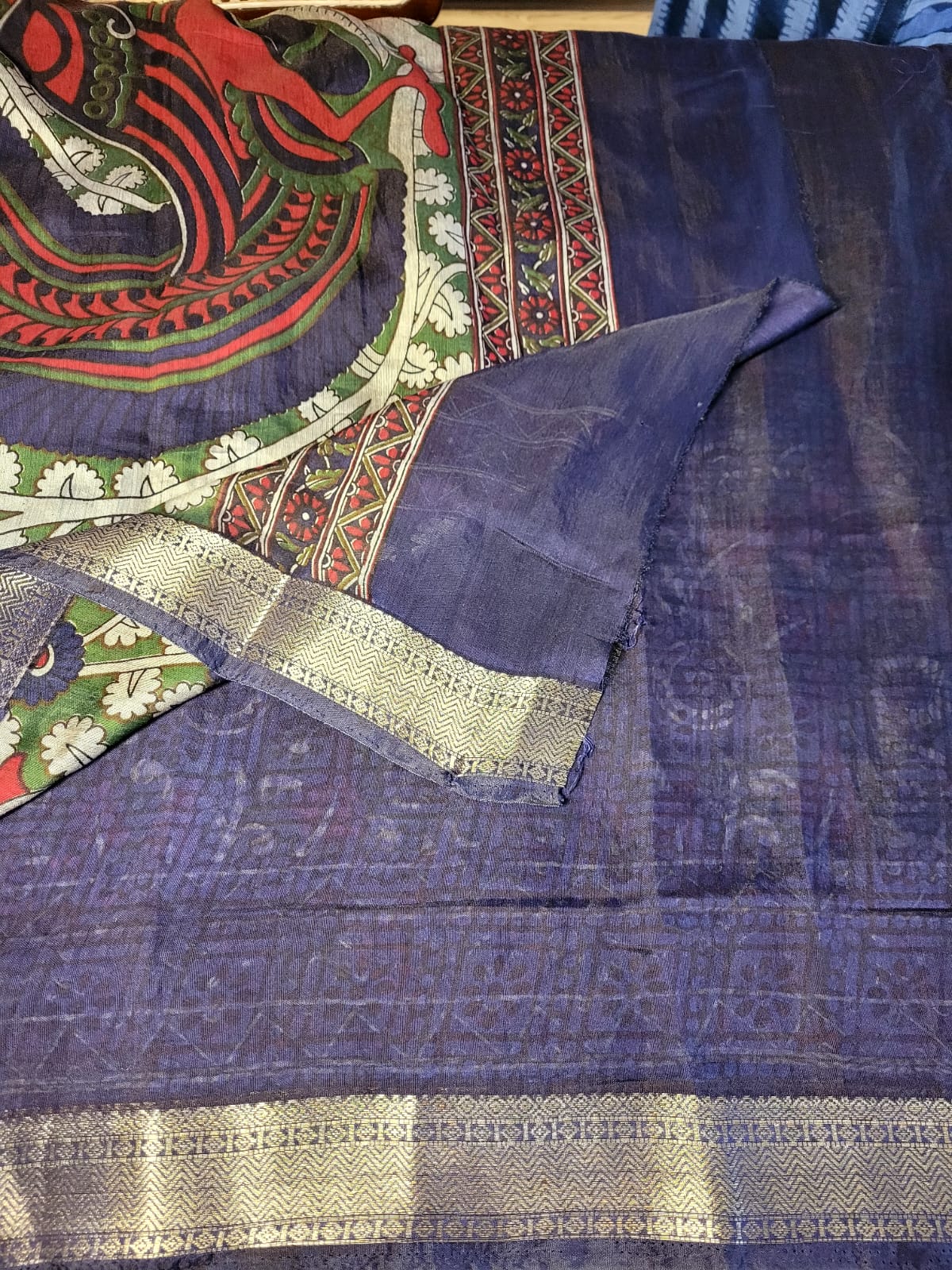 Raha Kalamkari saree CS011