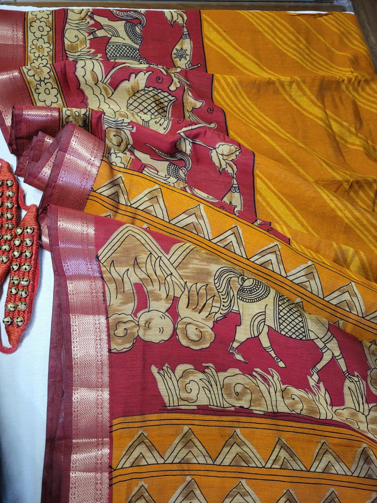 Raha Kalamkari saree CS011