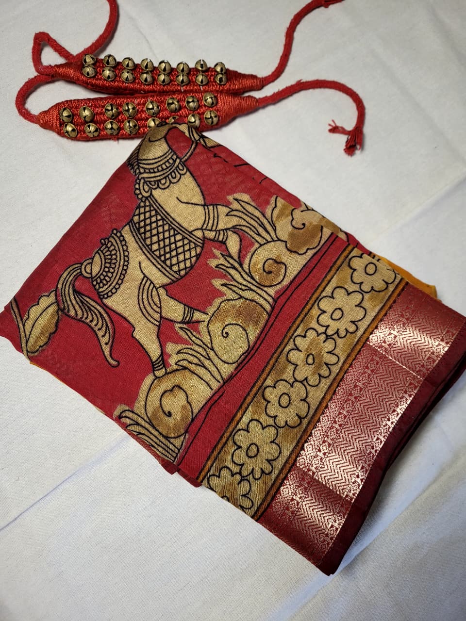 Raha Kalamkari saree CS011