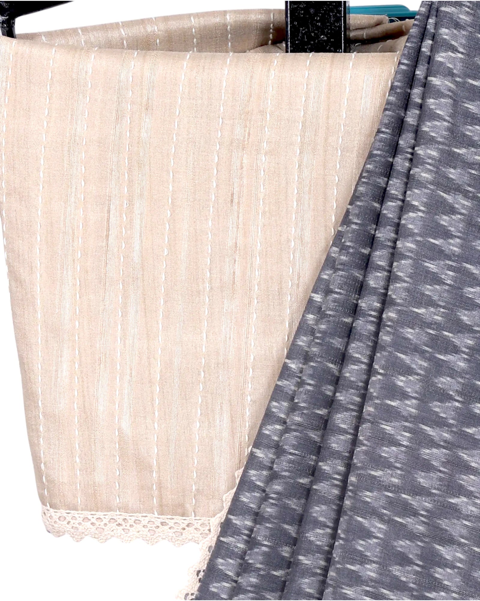 Slate Madhavi tussar saree