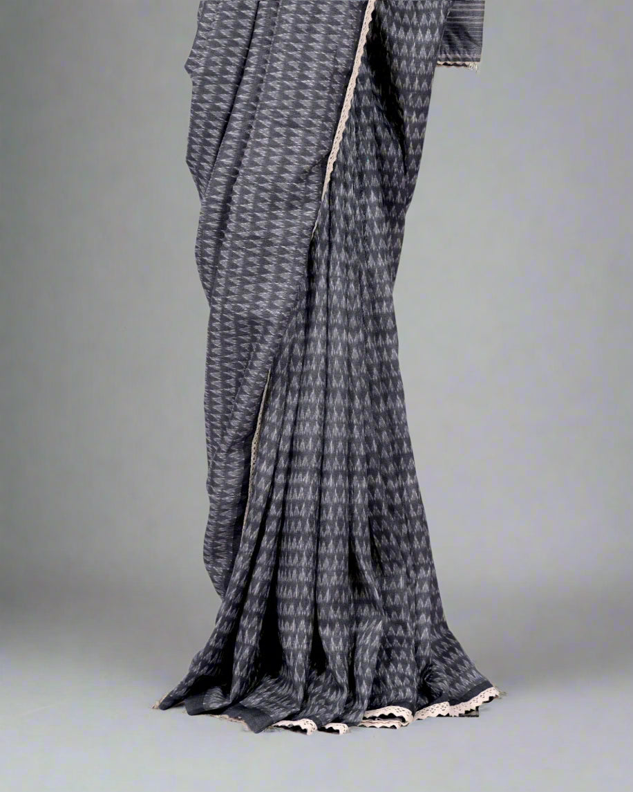 Slate Madhavi tussar saree