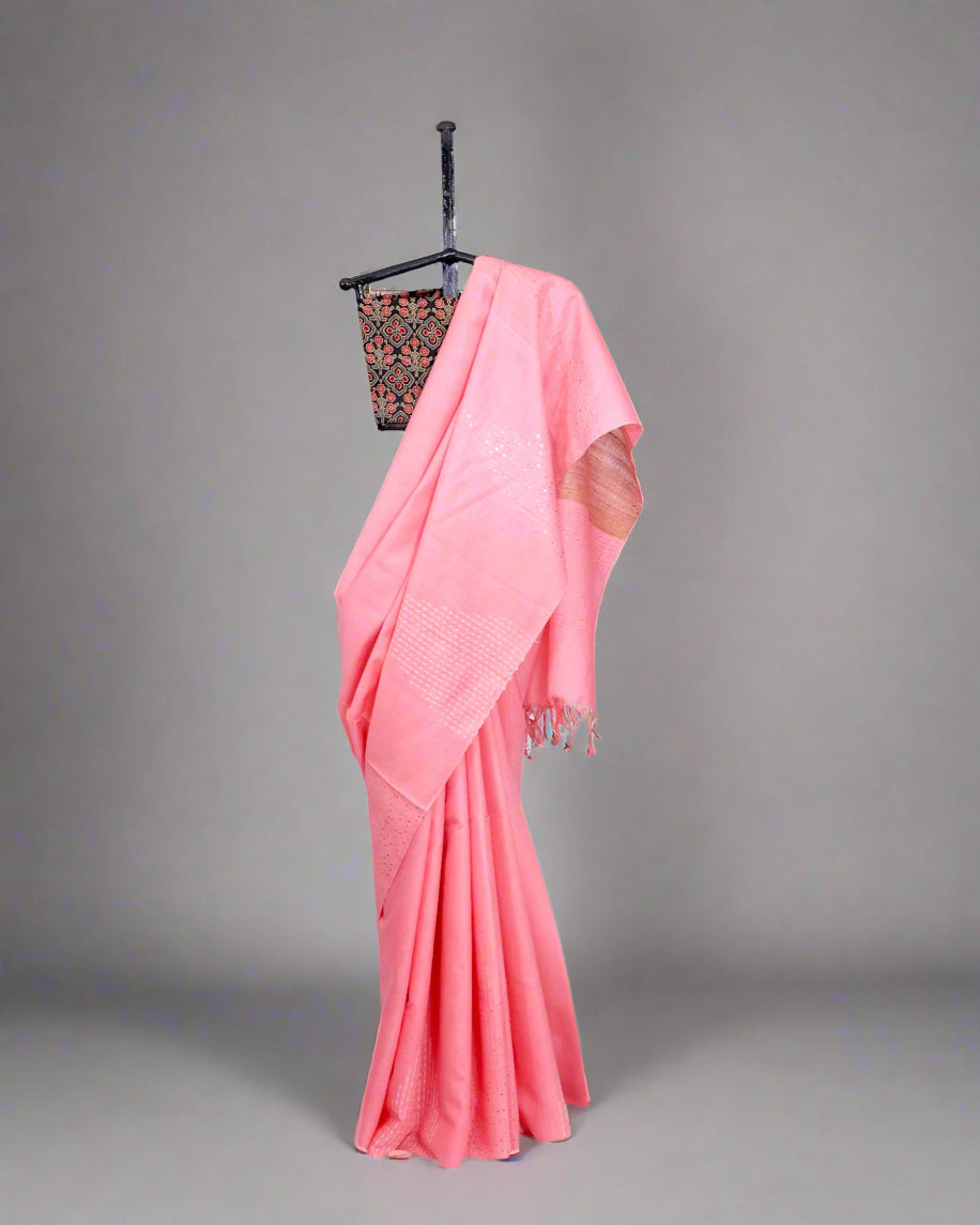 Lace Jalsa Bagalpuri Saree