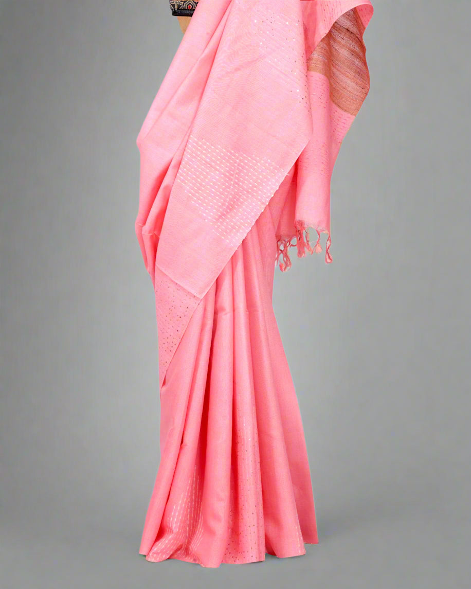 Lace Jalsa Bagalpuri Saree