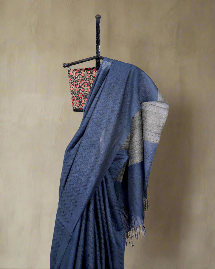 Denim Jalsa Bagalpuri Saree