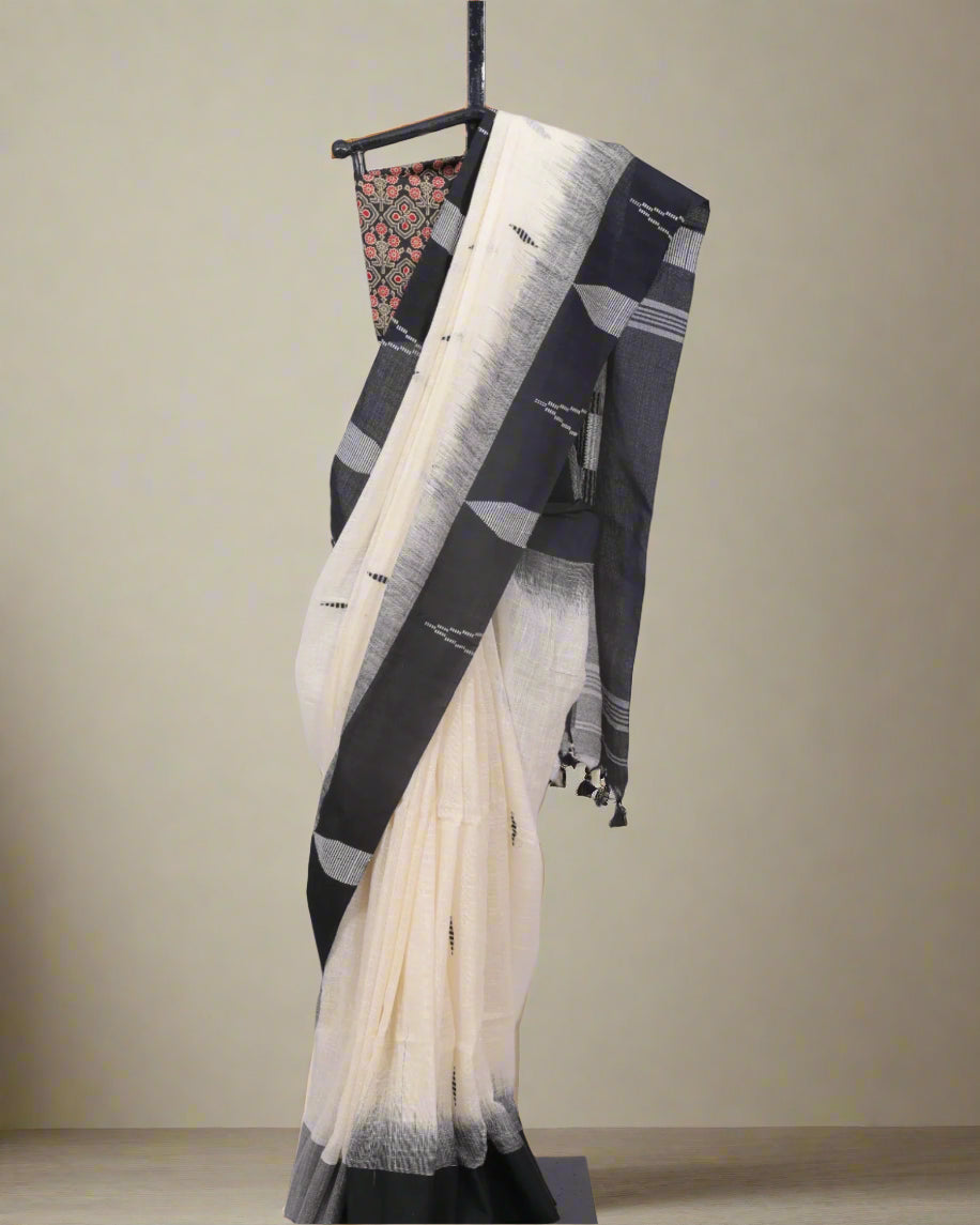 Vanilla Aparna cotton saree