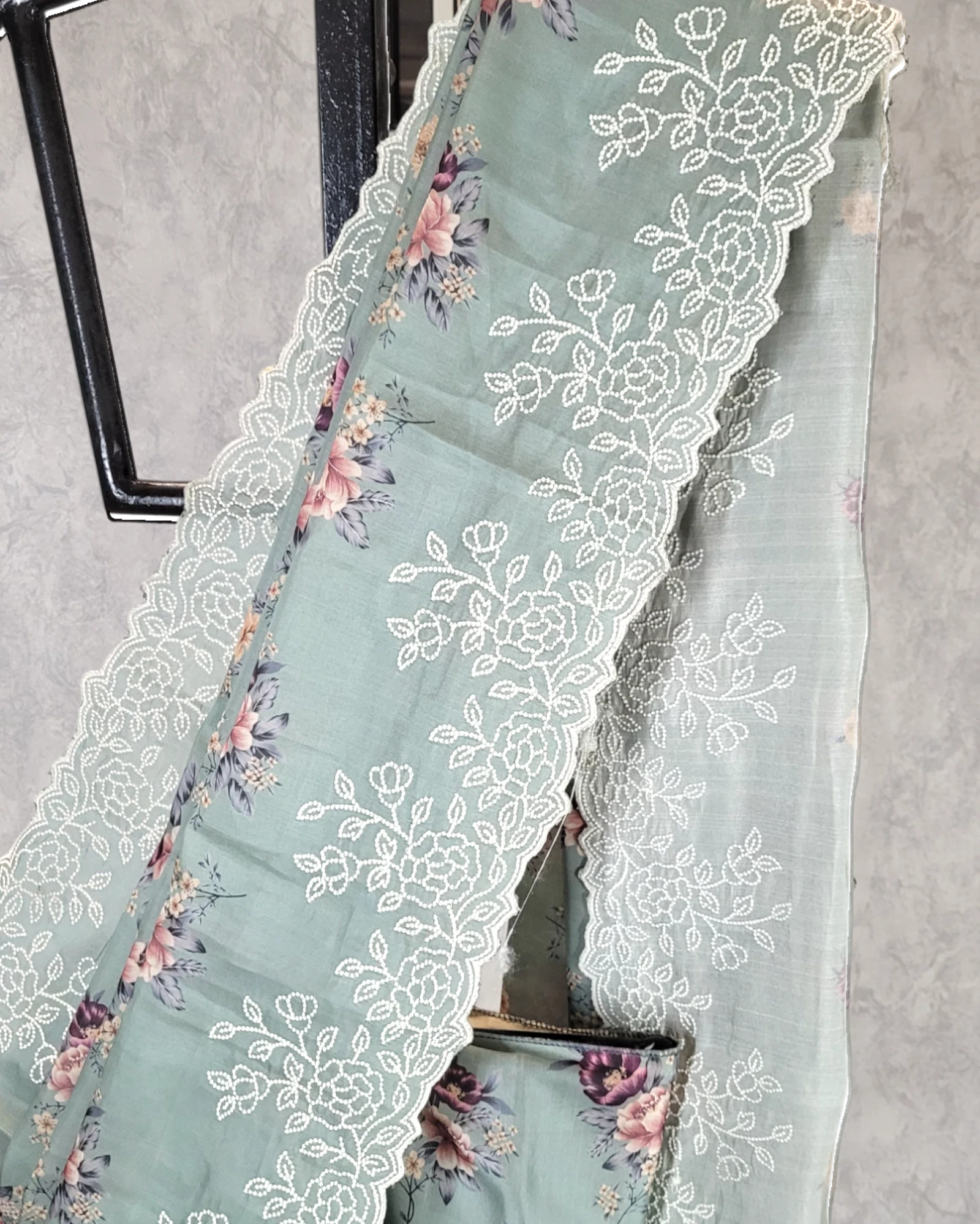 Mint Anaya Tussar Saree