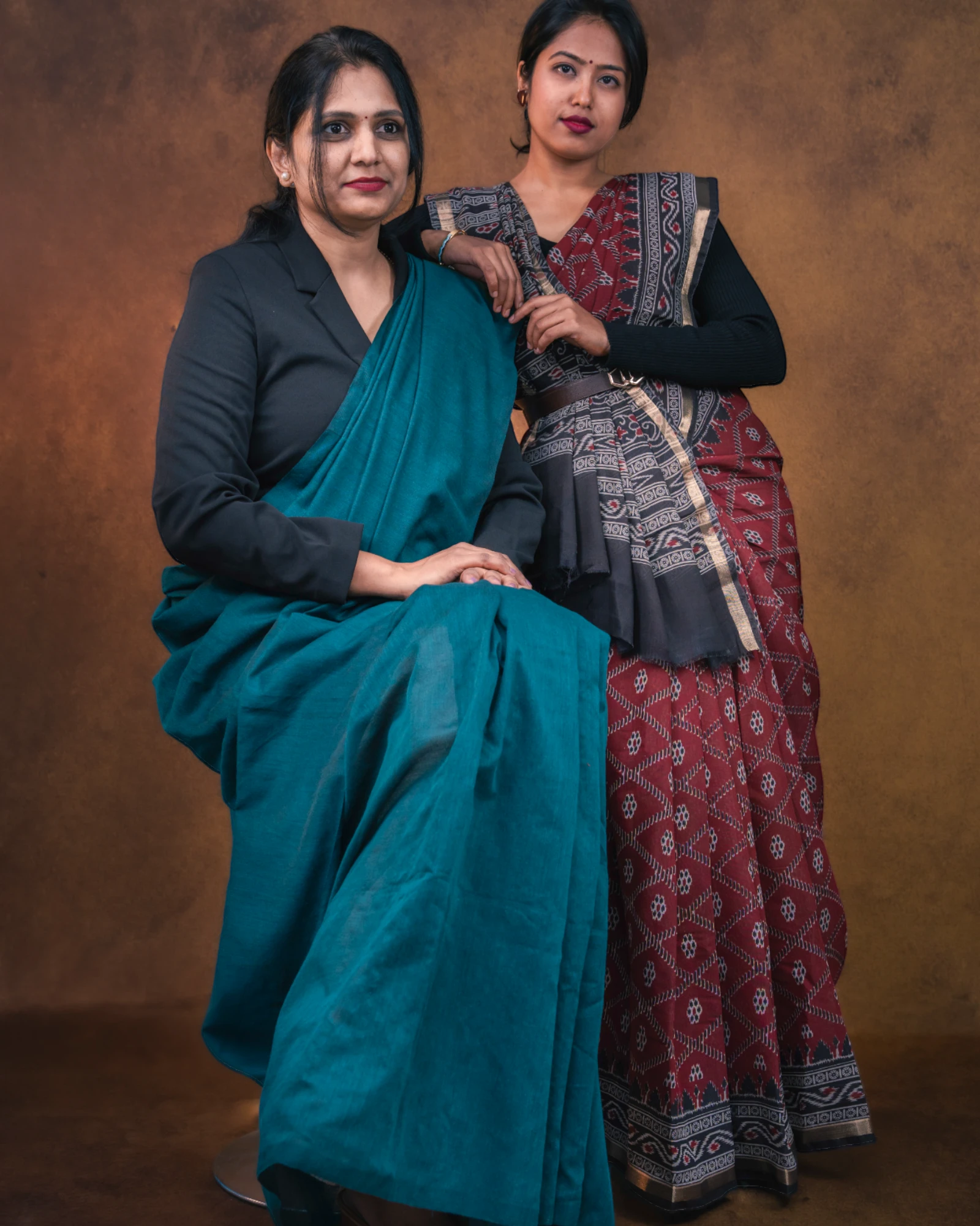 Tealgreen Kushi Cotton Saree