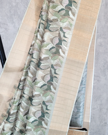 Olive Anaya Tussar Saree
