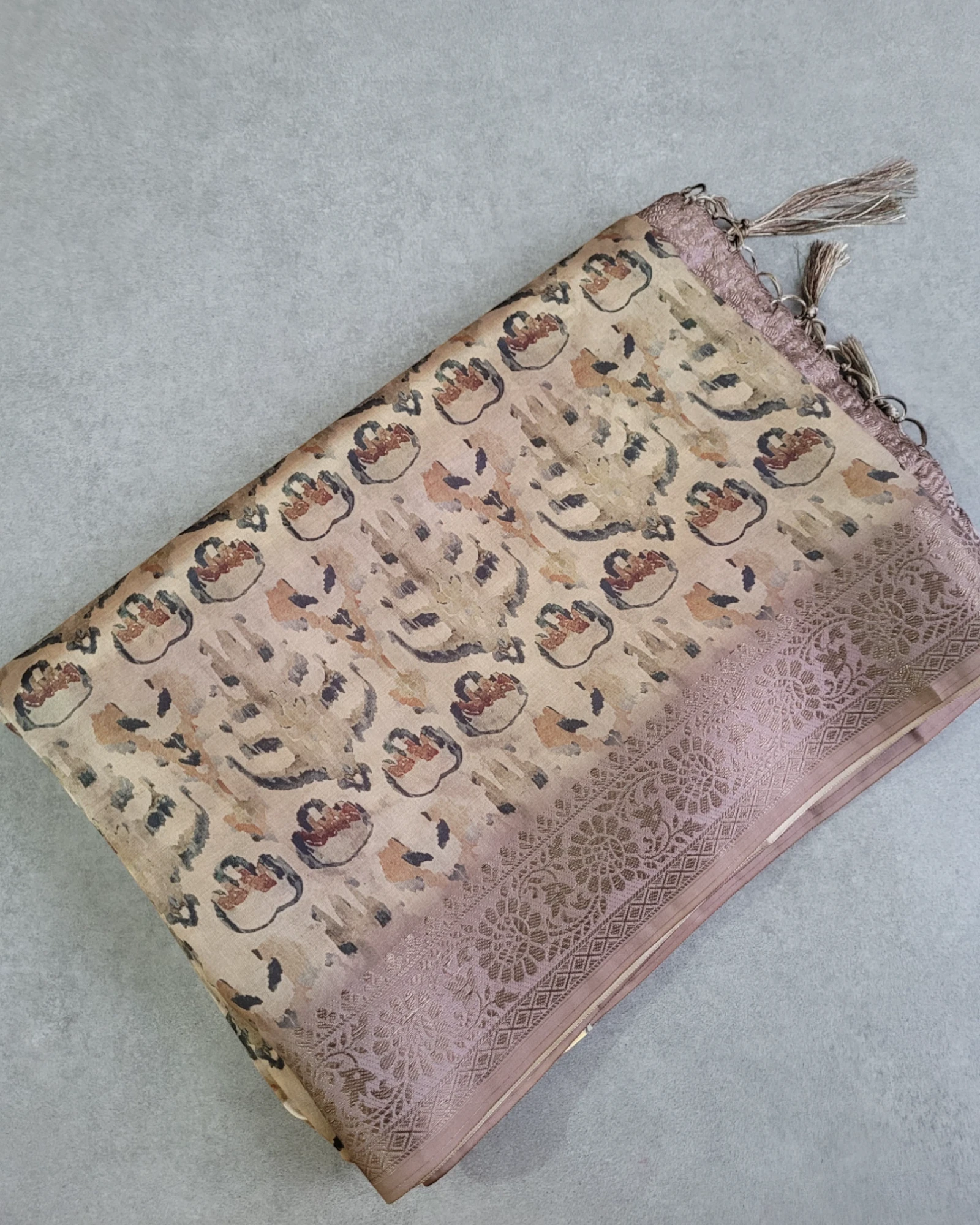 Pearl Shakti digital saree