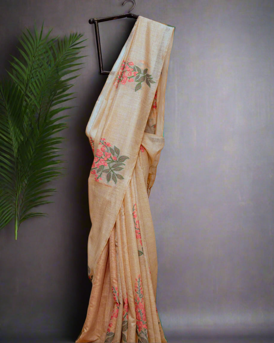 Pink Ishta Cotton saree