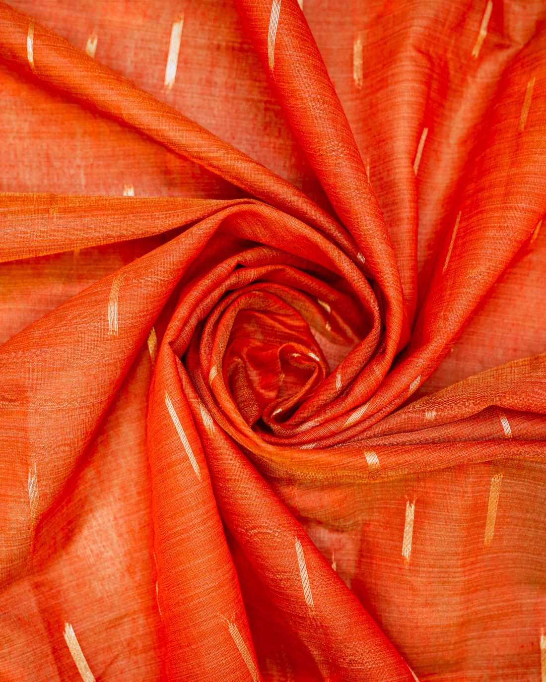 Red Indira Cotton saree