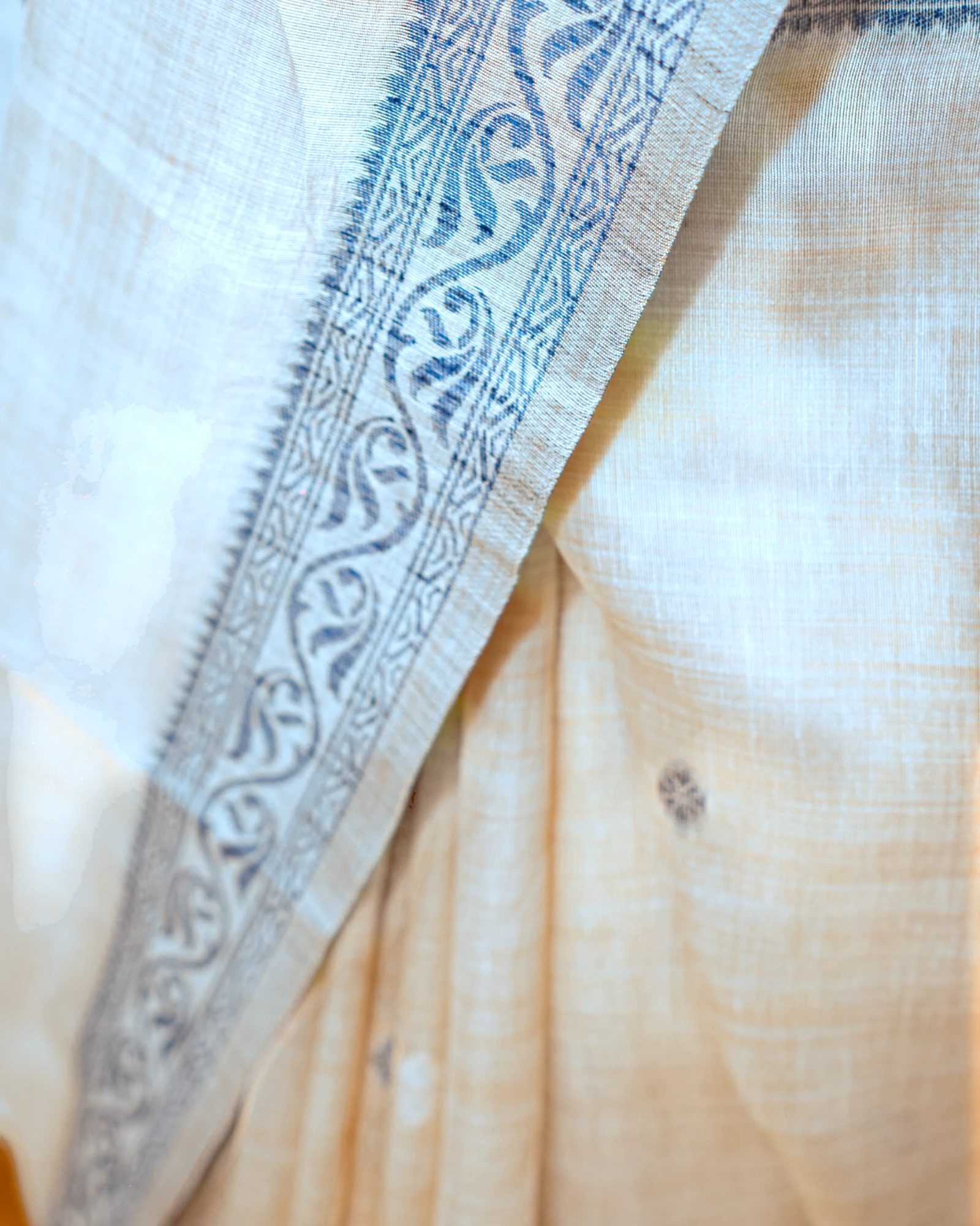 Blue Ishita Cotton saree