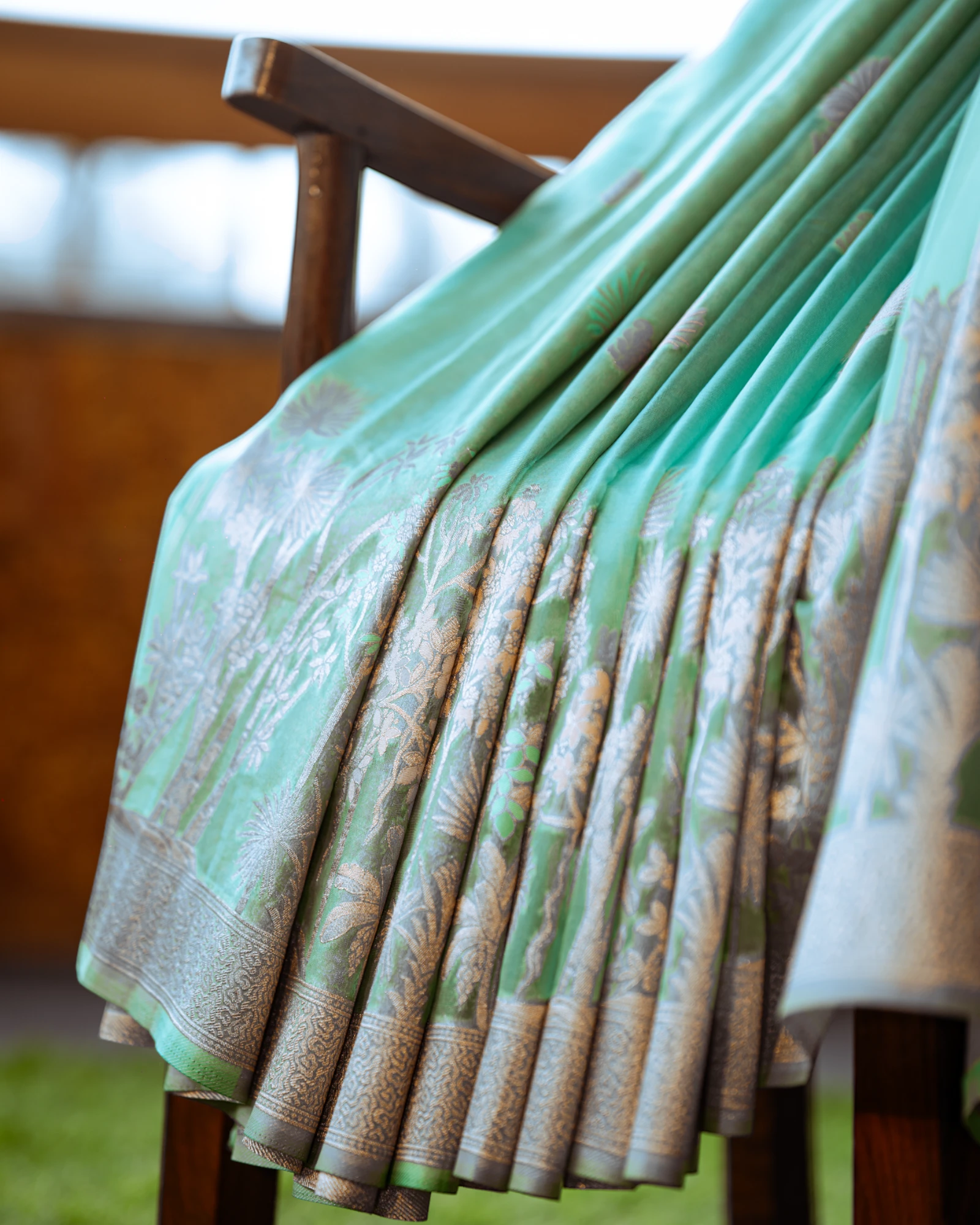 Rama Bhavna Banarasi Organza Saree