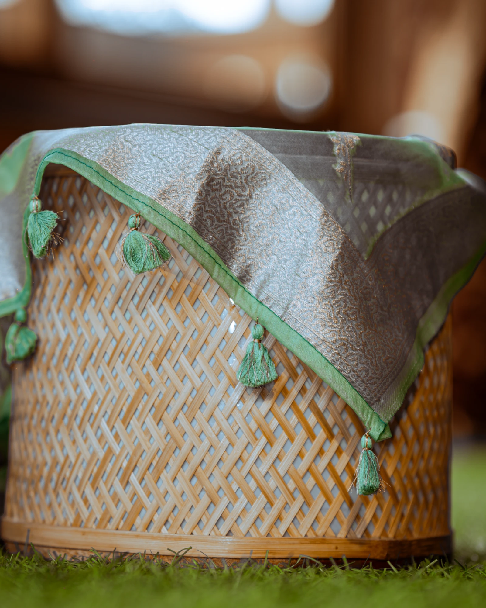 Rama Bhavna Banarasi Organza Saree