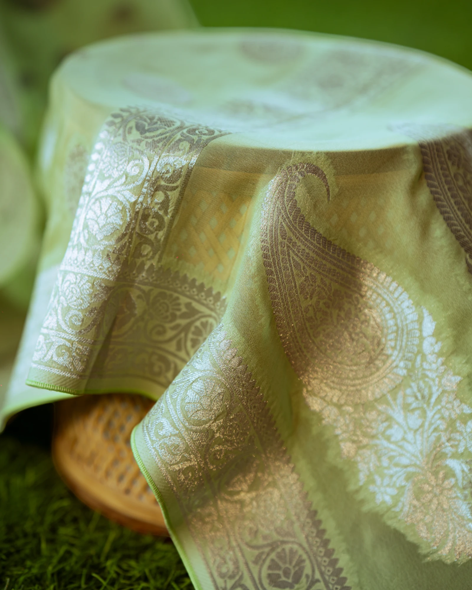 Mint2 Bahaar Banarasi Georgette Saree