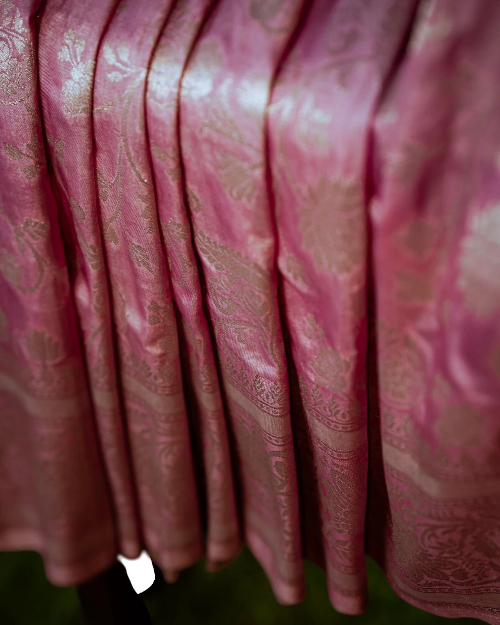 Pink Adira Banarasi Saree
