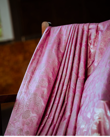 Lavendar Adira Banarasi Saree