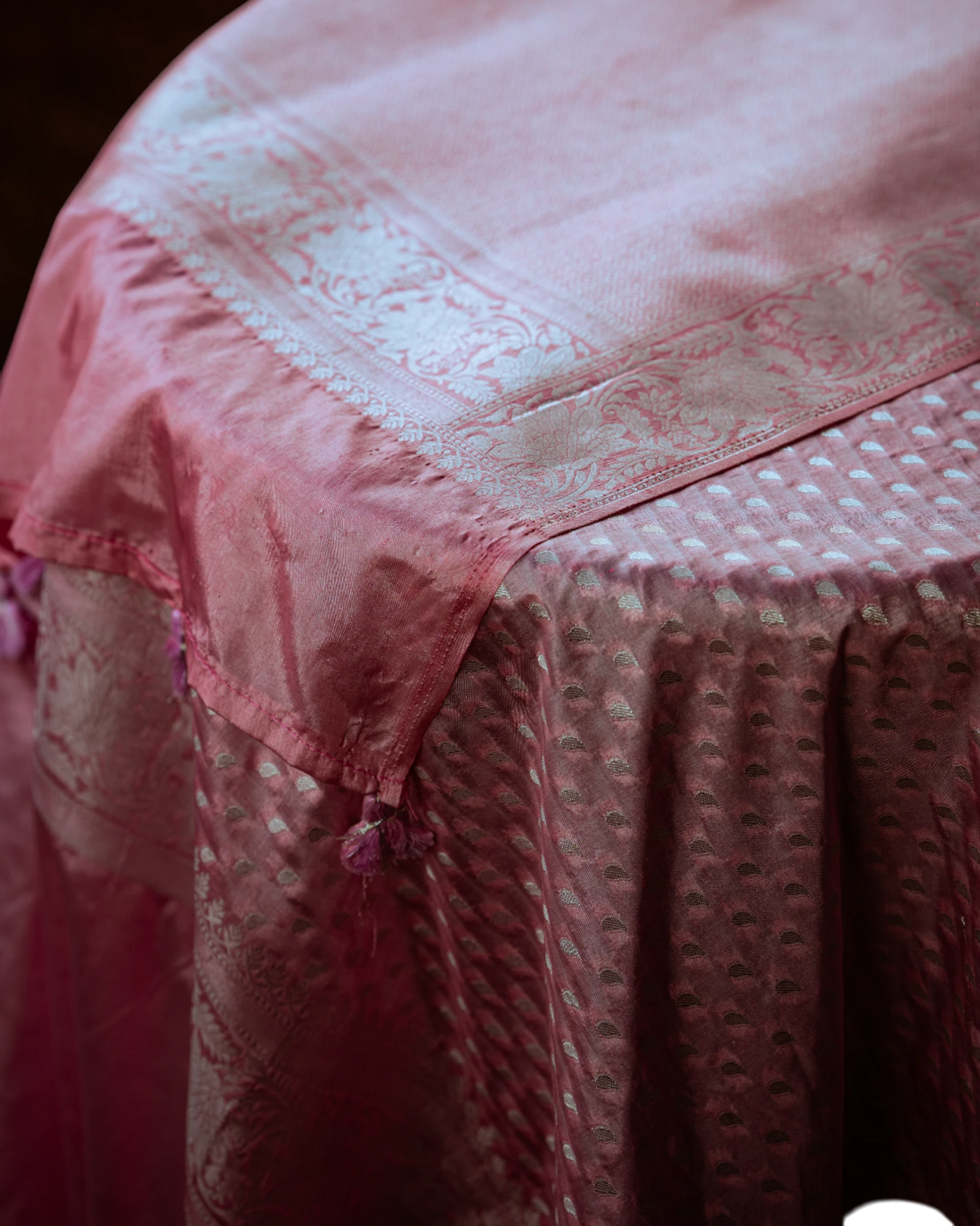 Lavendar Adira Banarasi Saree