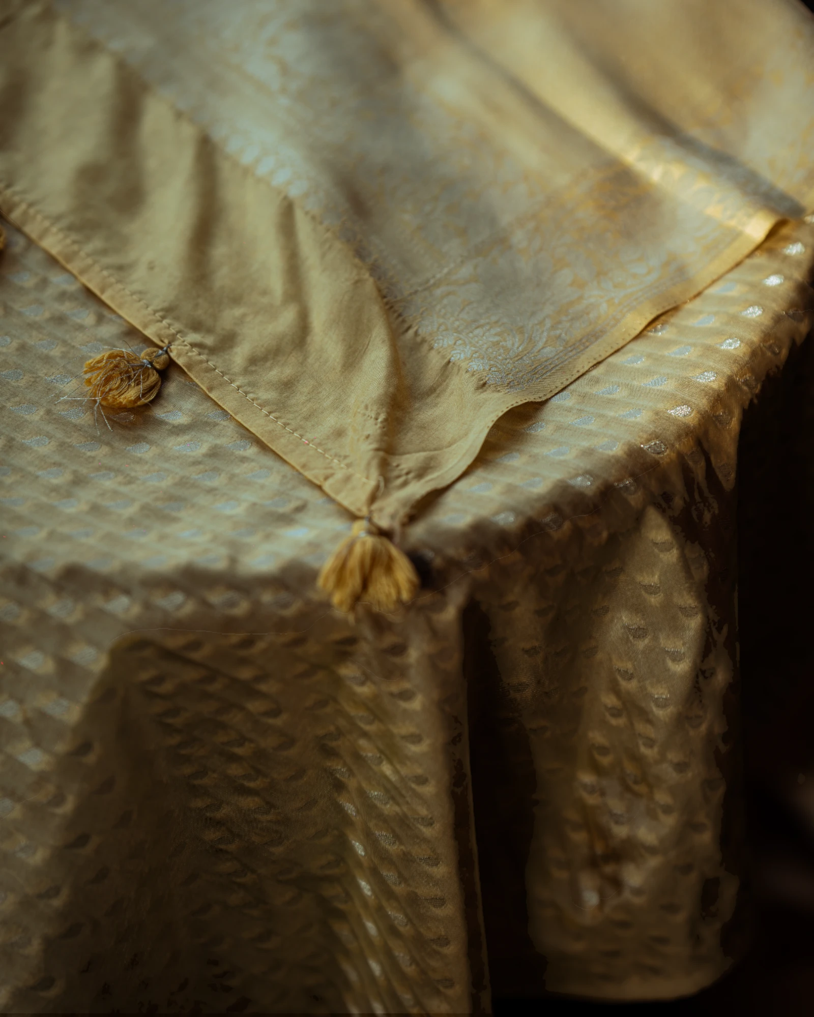Yellow Adira Banarasi Saree