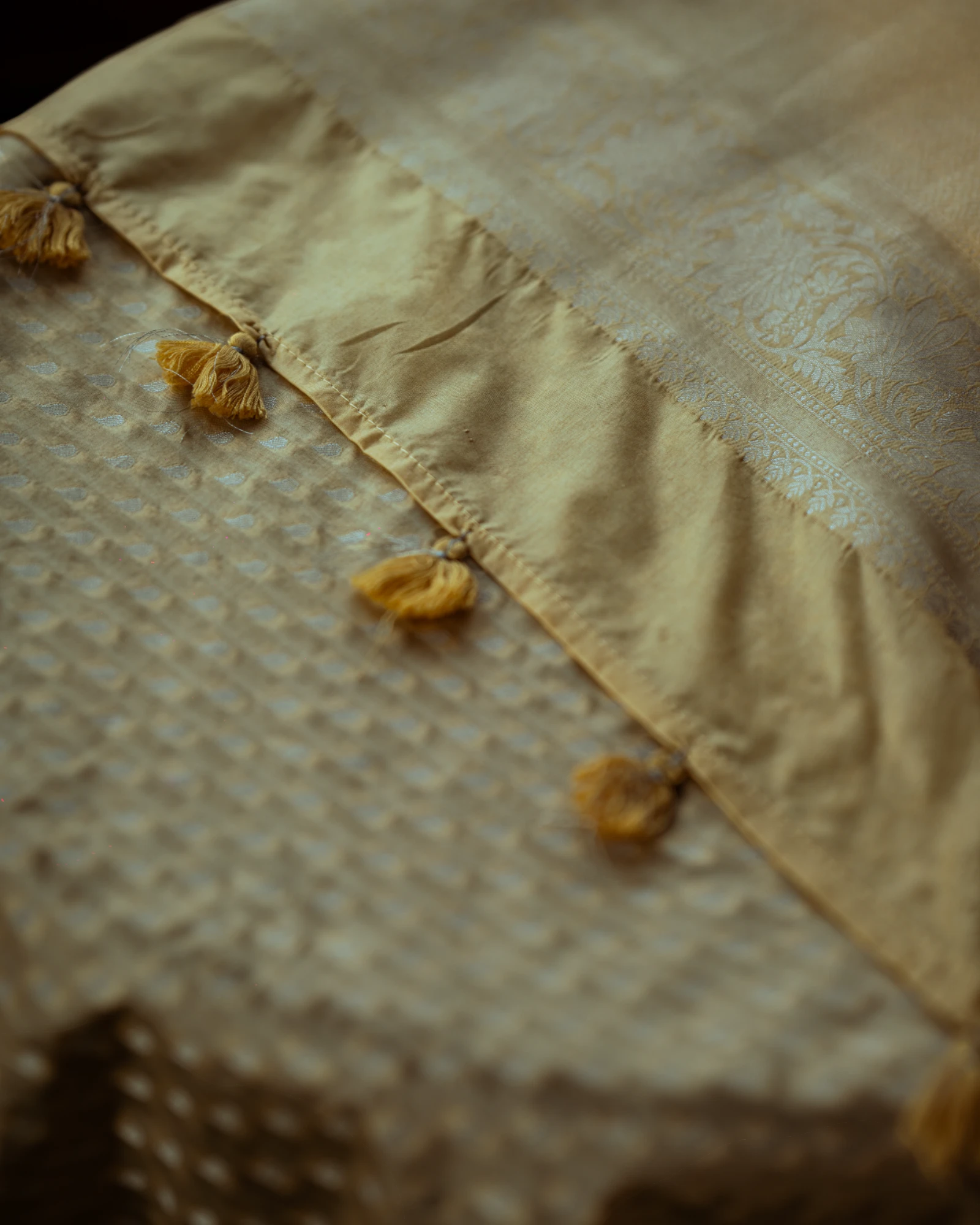 Yellow Adira Banarasi Saree