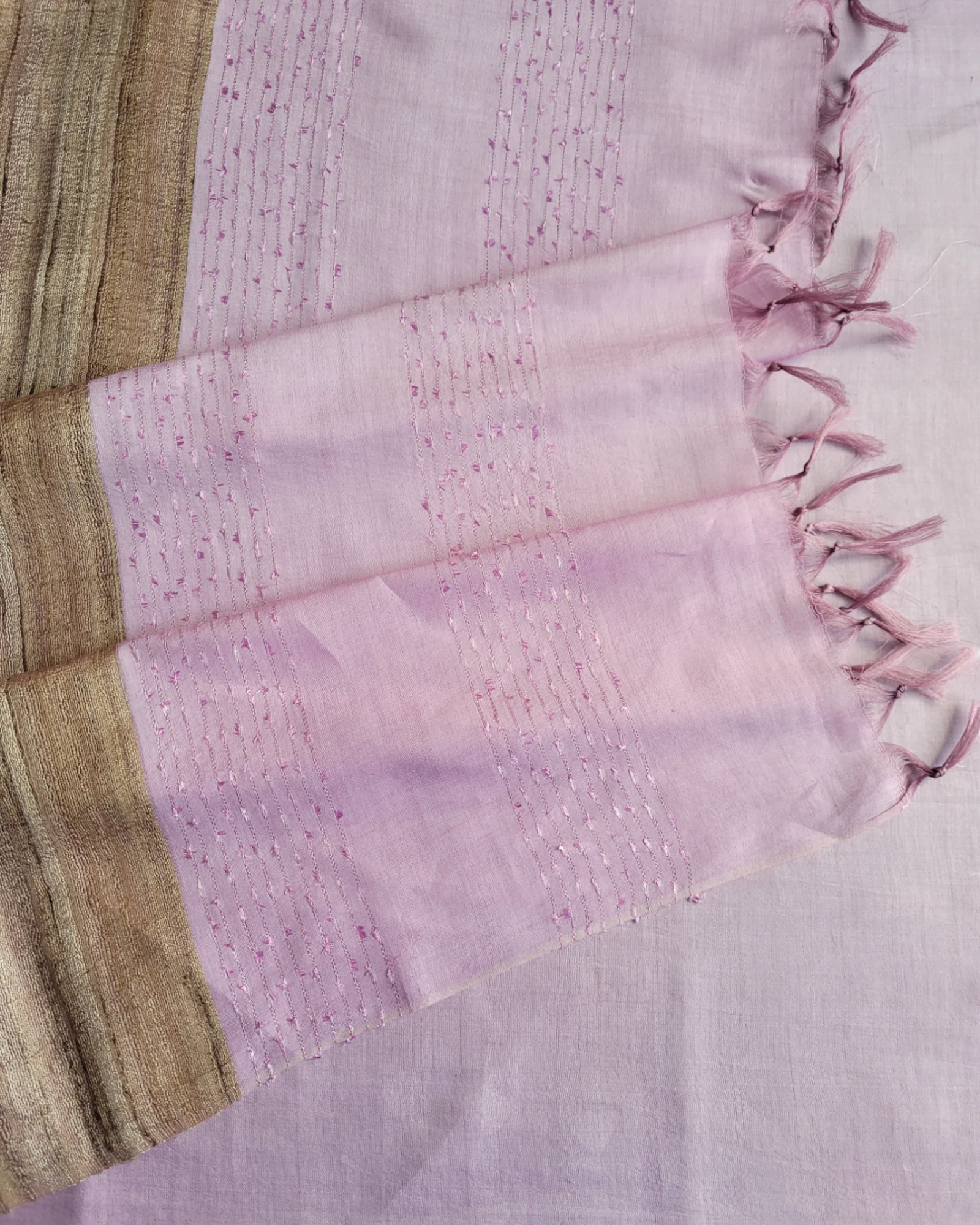 Mauve Jalsa Bagalpuri Saree