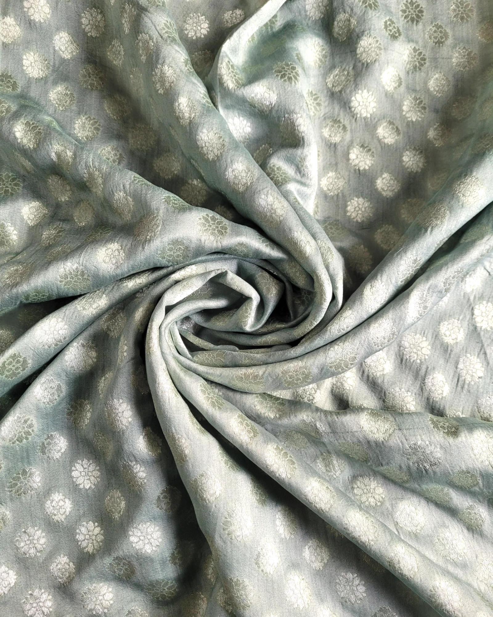 Slate Pari Organza Saree