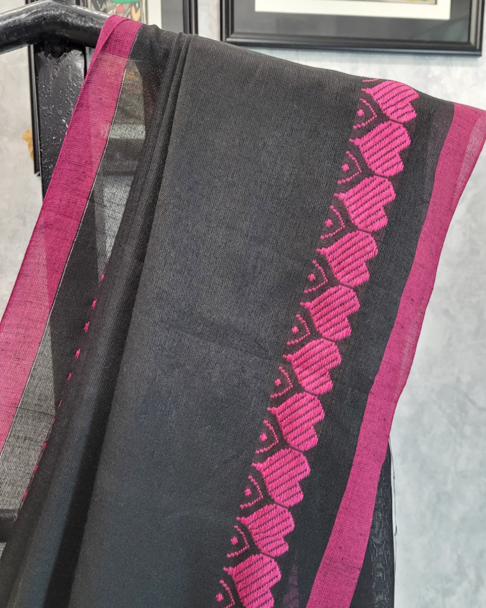 Black2 Hridaya Cotton Saree