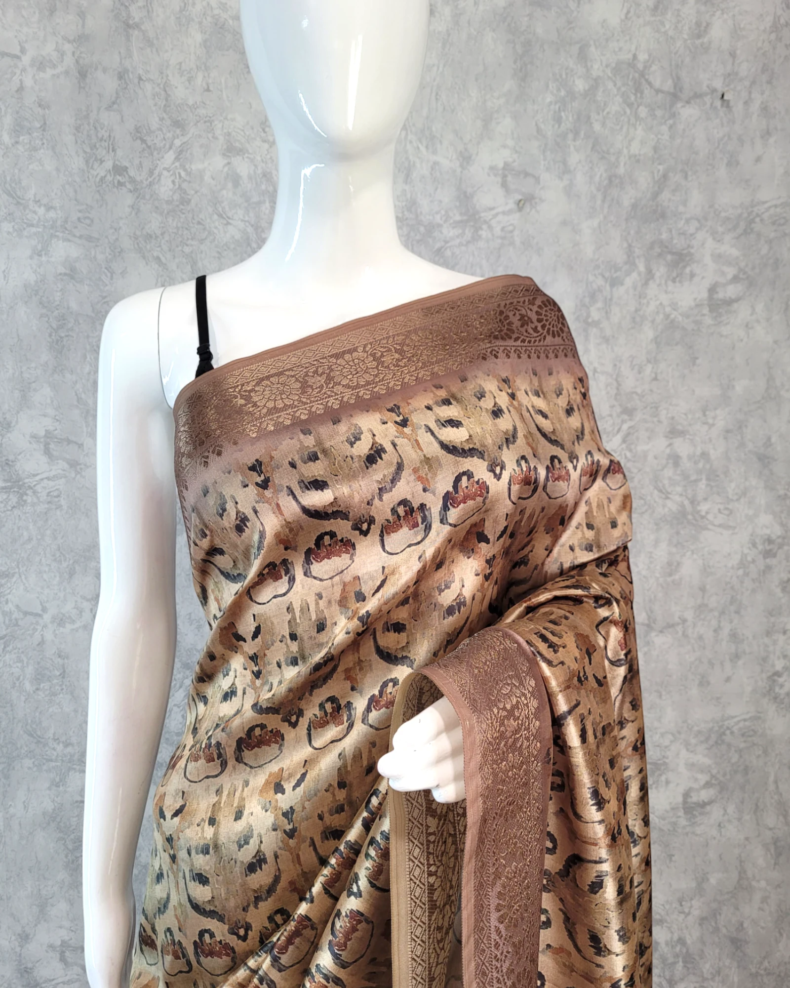 Pearl Shakti digital saree