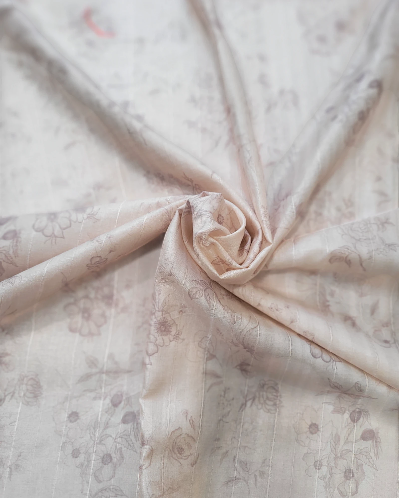 Pink Kusum Tussar Saree