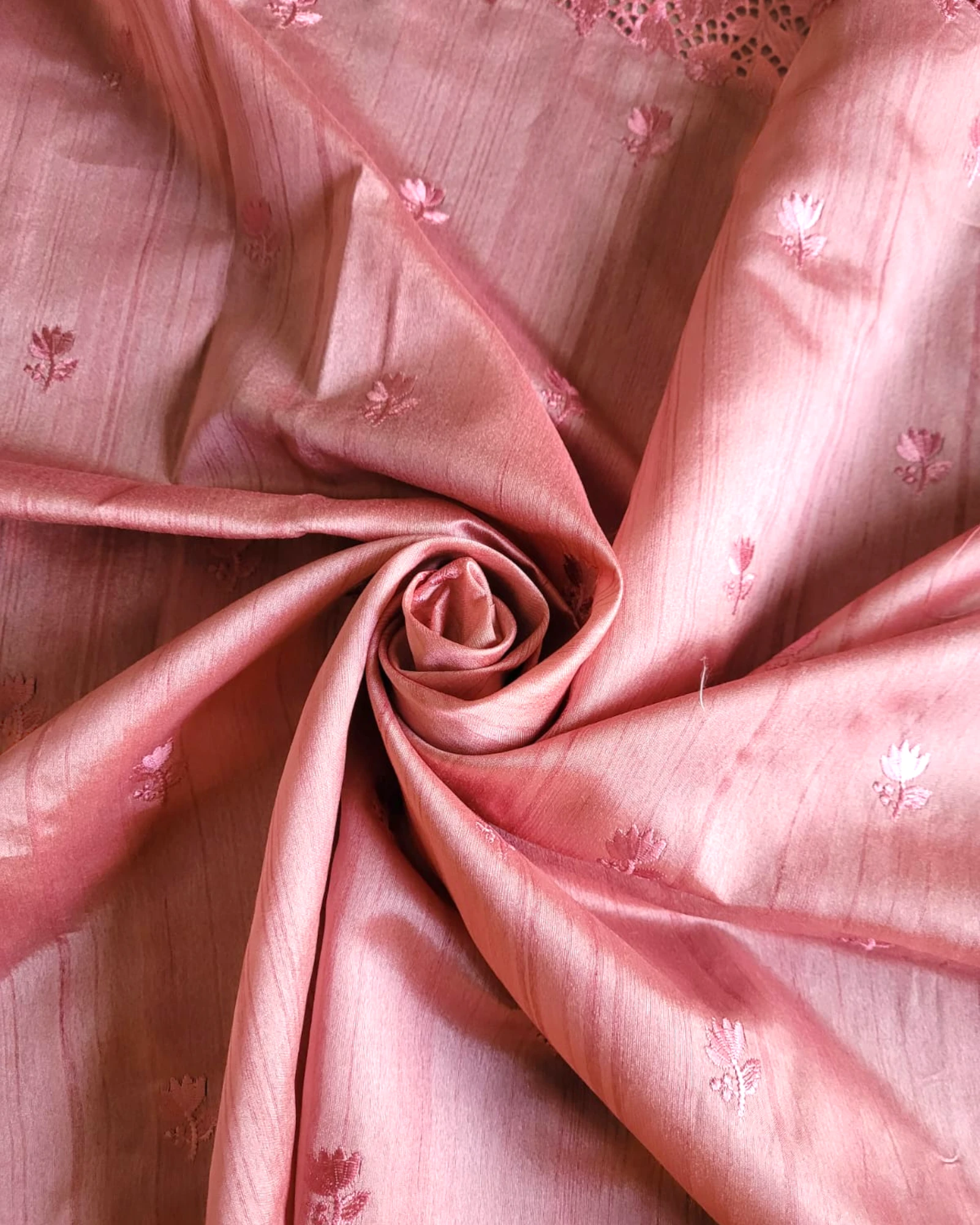 Flamingo Mahi Tussar Saree