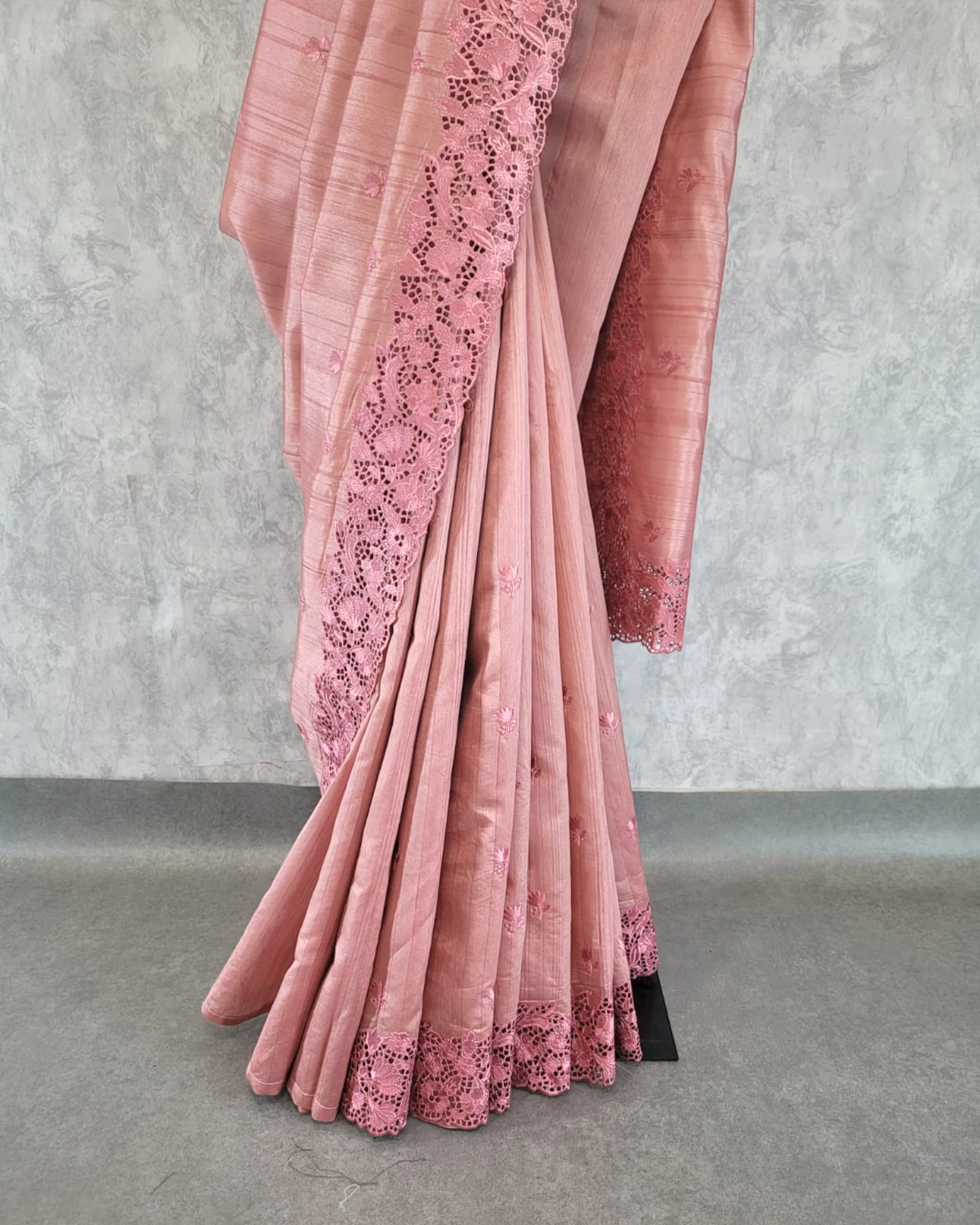 Flamingo Mahi Tussar Saree