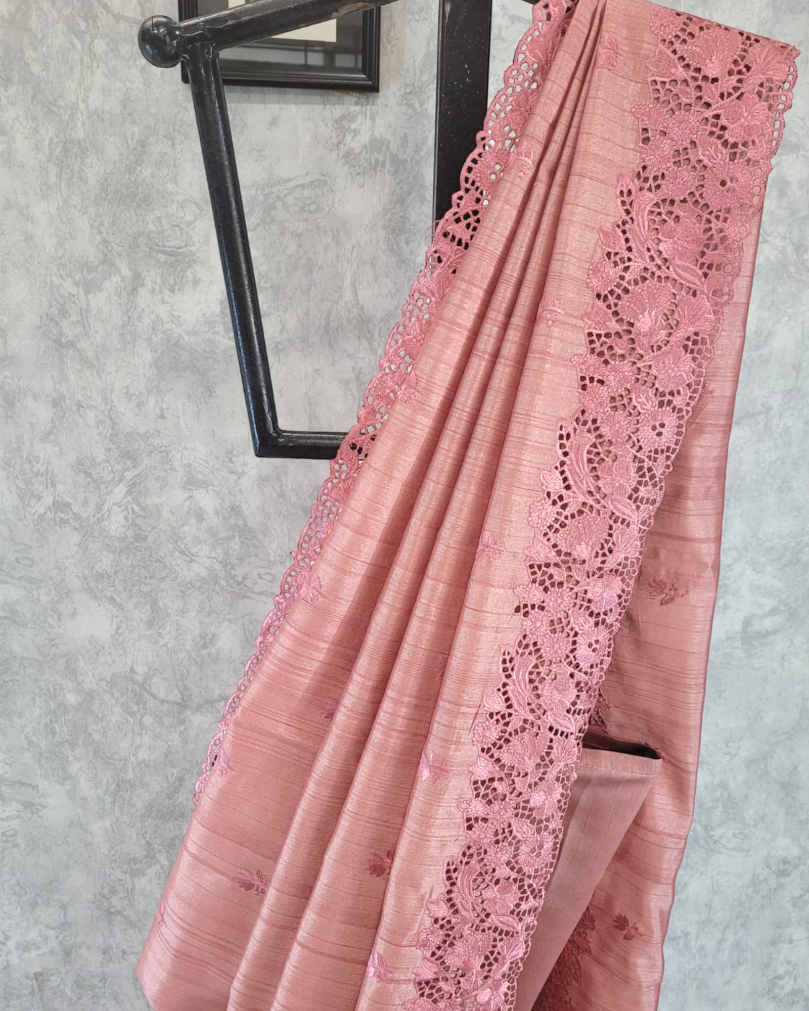 Flamingo Mahi Tussar Saree