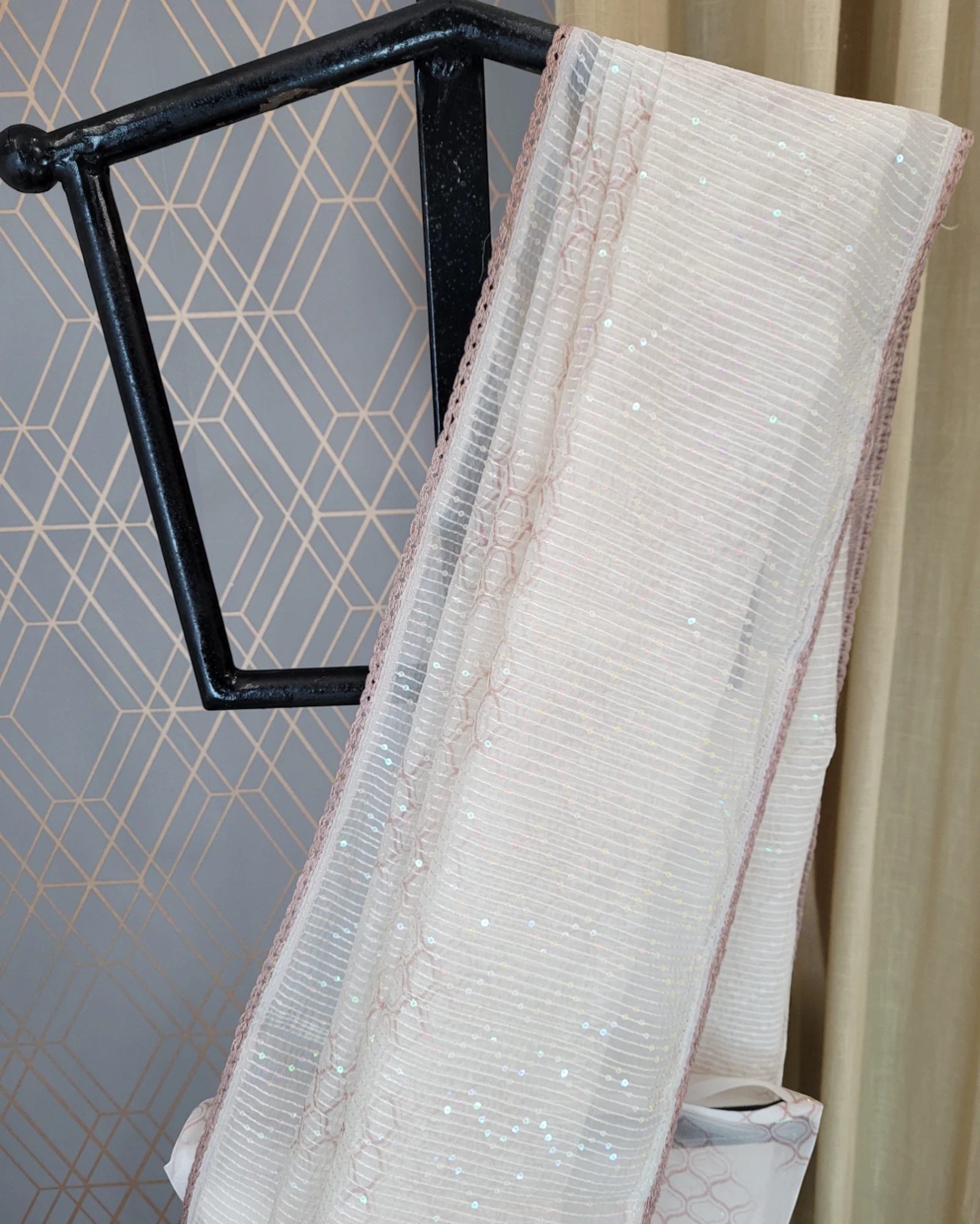 White2 Anvika Organza Saree