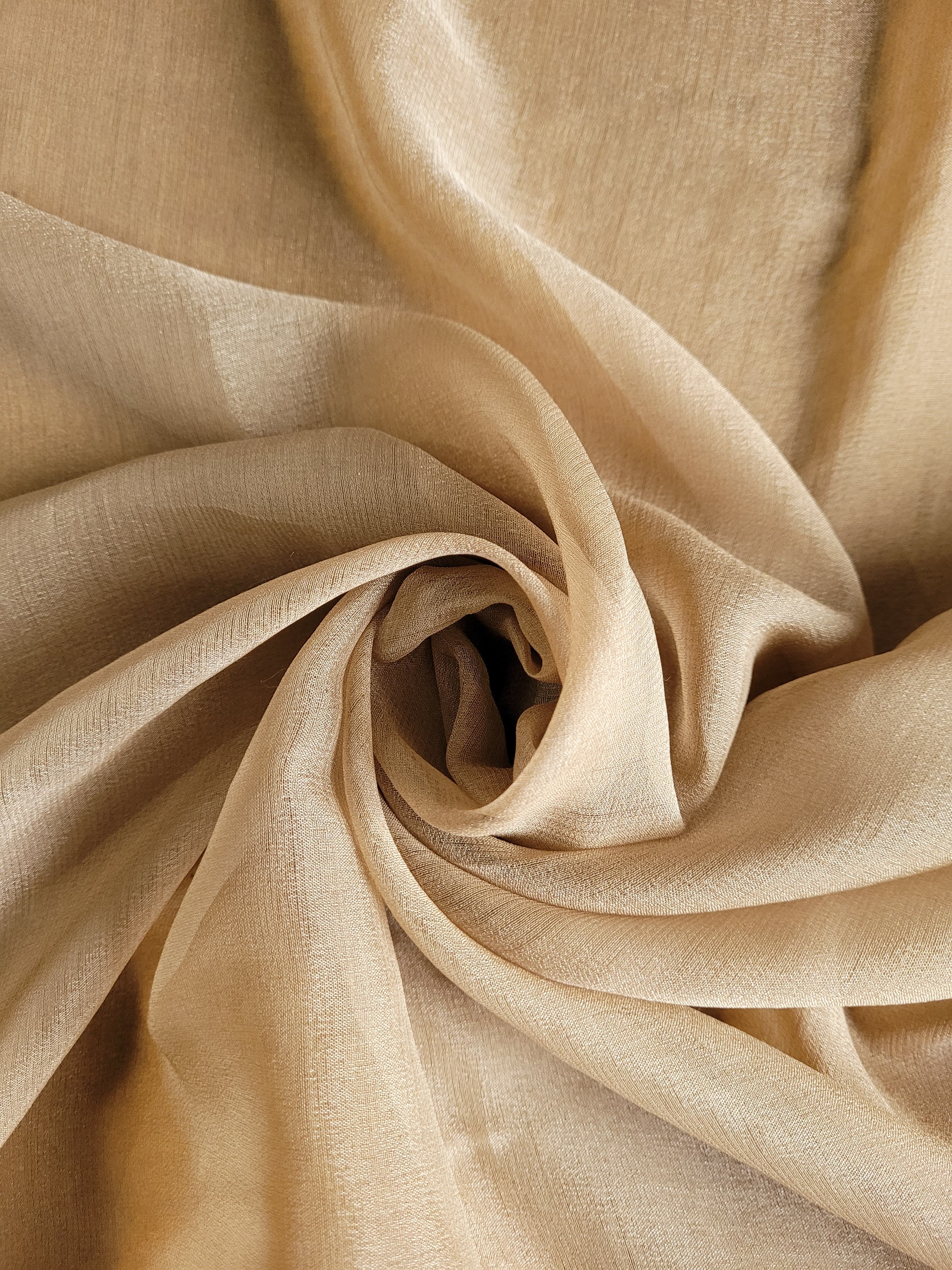 Biege Meera Banarasi Chiffon Saree