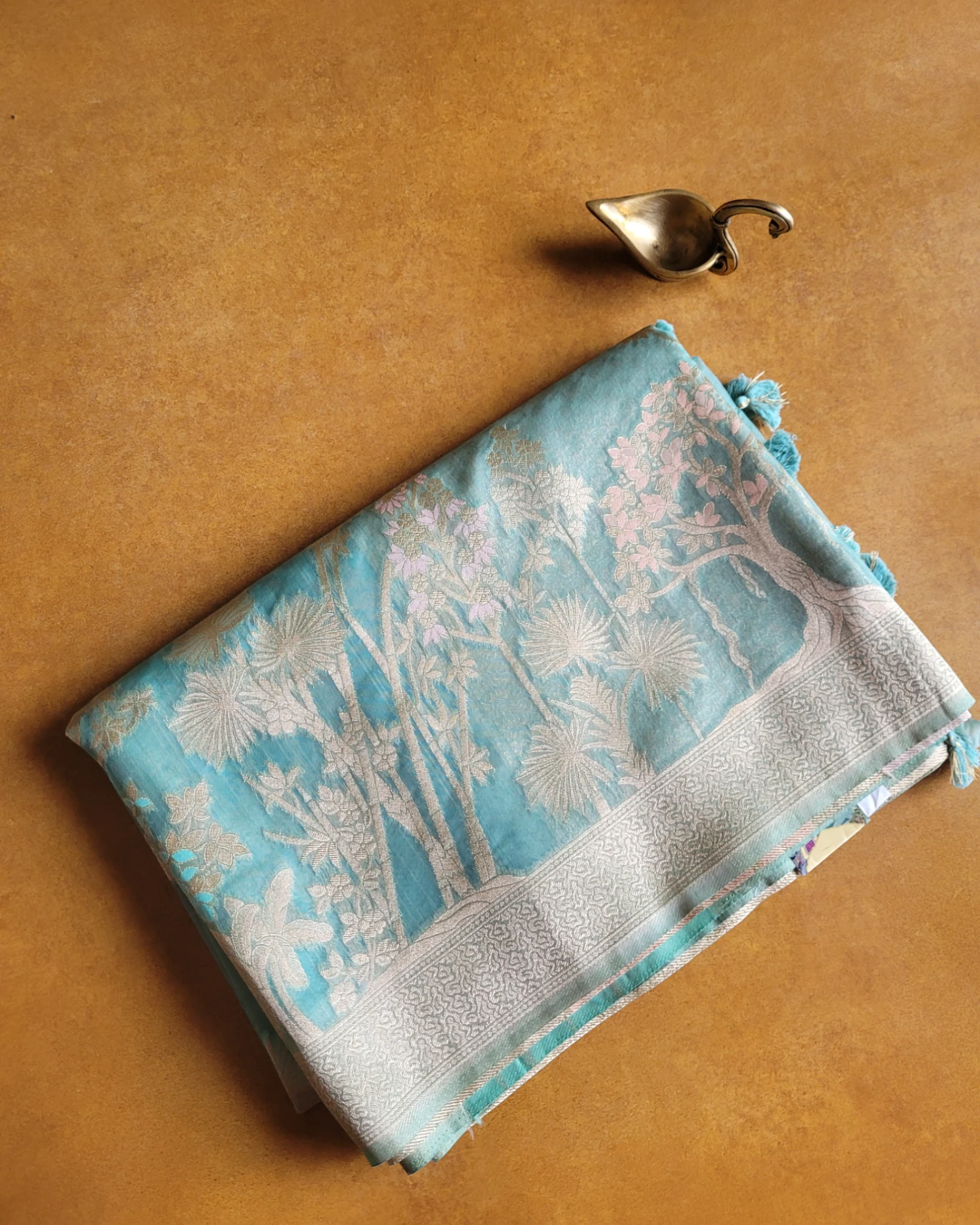 Rama Bhavna Banarasi Organza Saree