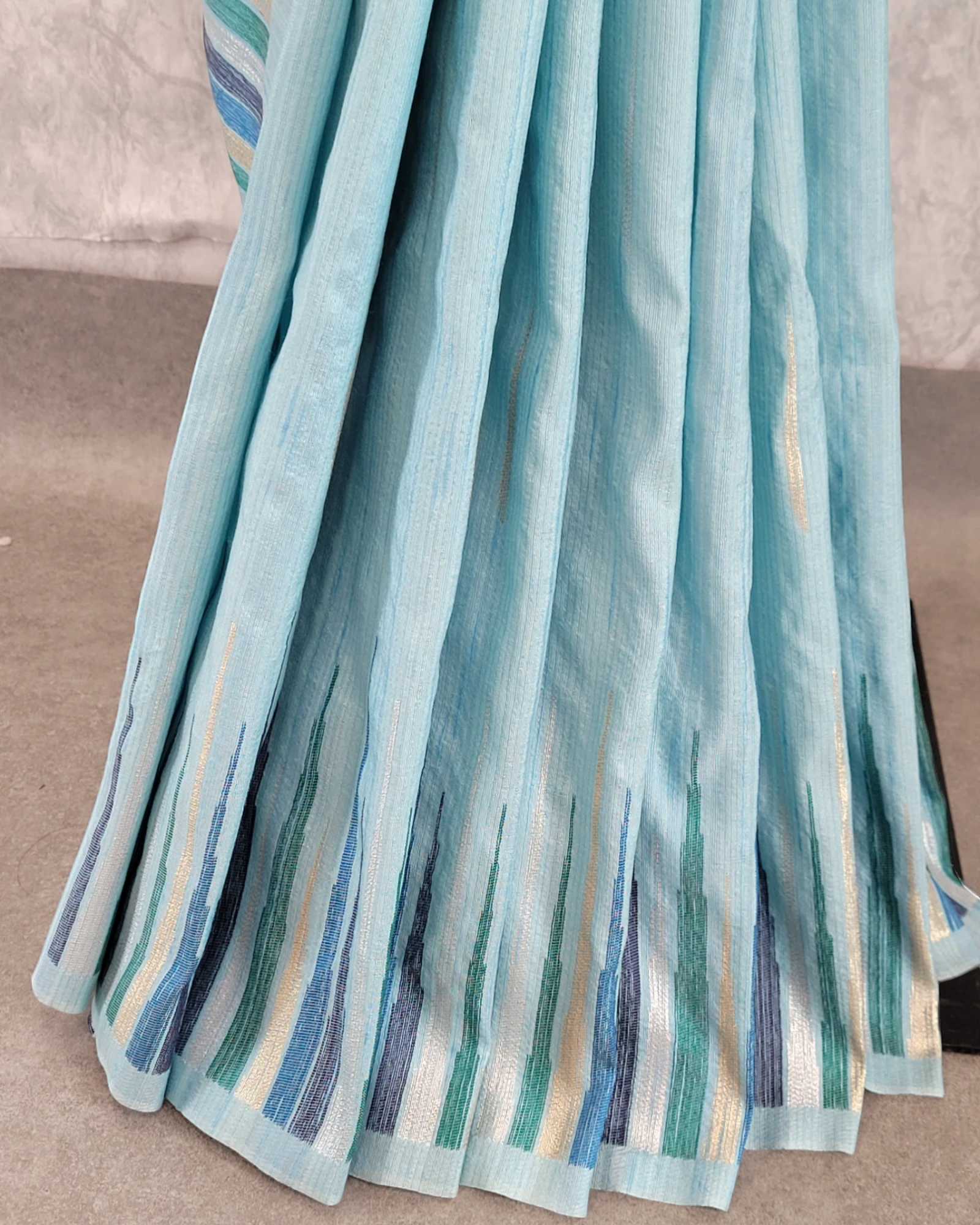 Blue Amrita Viscose Saree