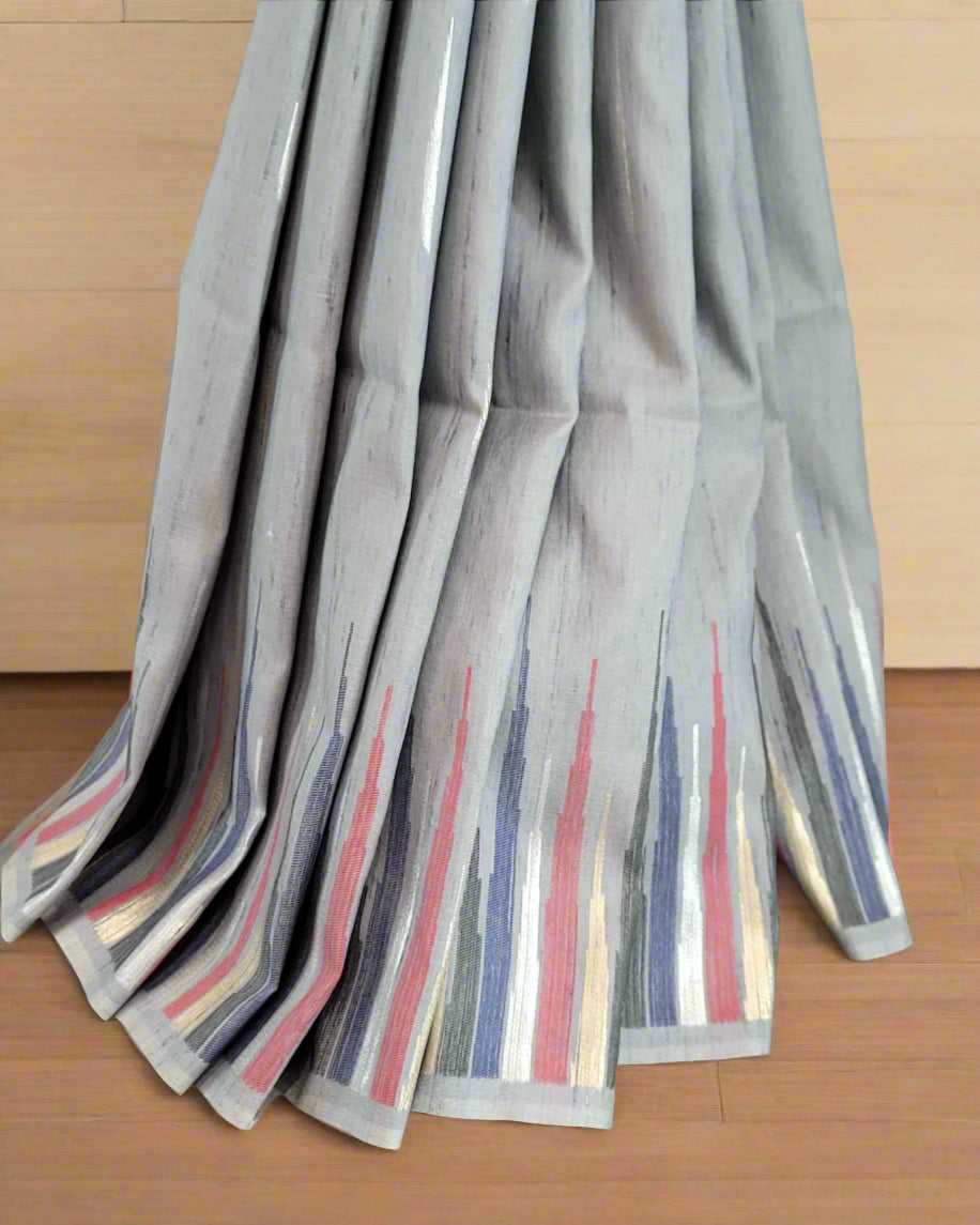 Steel Amrita Viscose Saree
