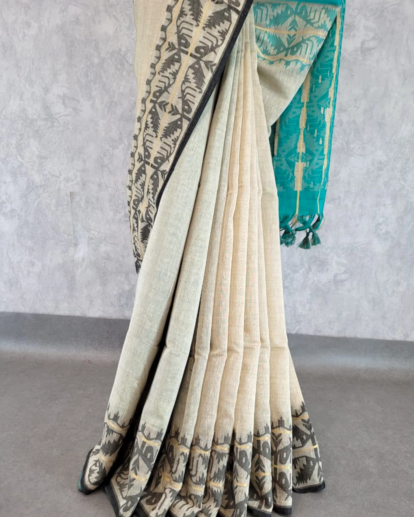 Blue Inaya Cotton Saree