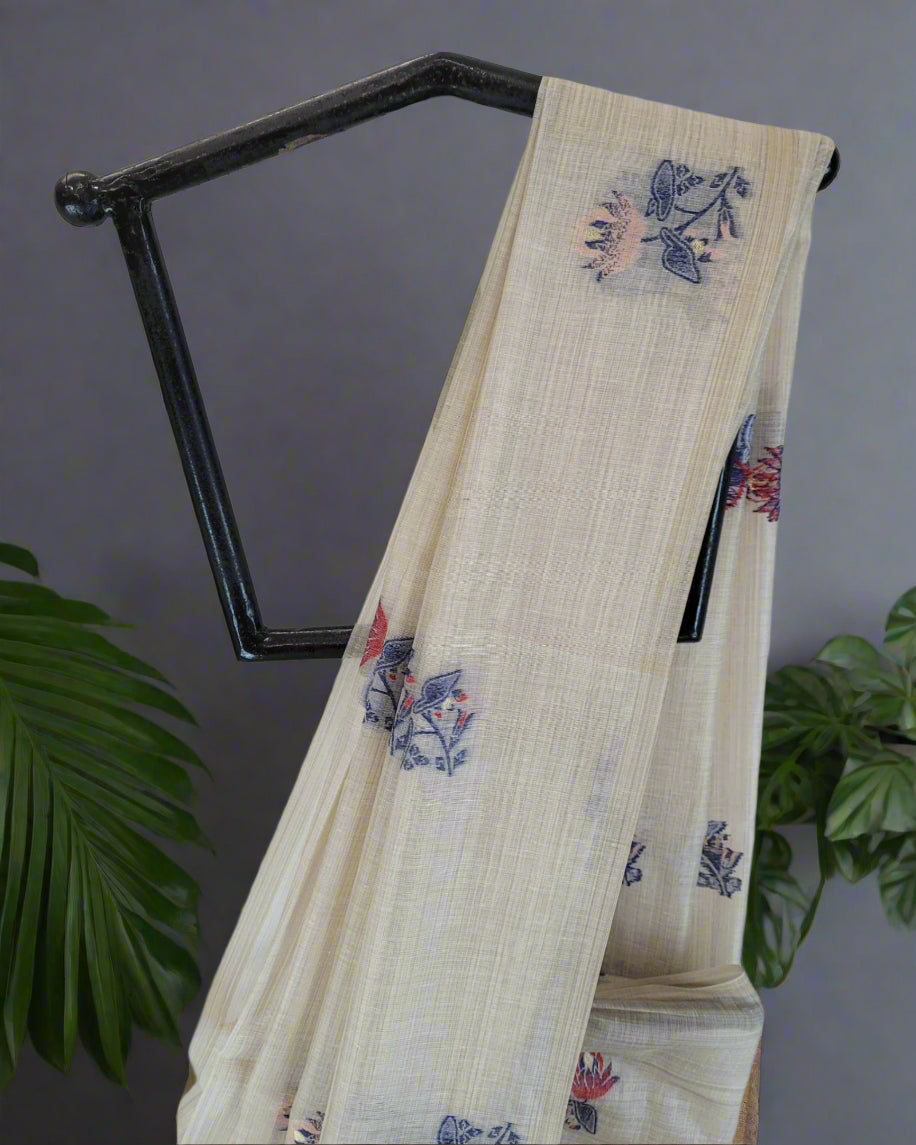 Indigo Isha2 Cotton saree