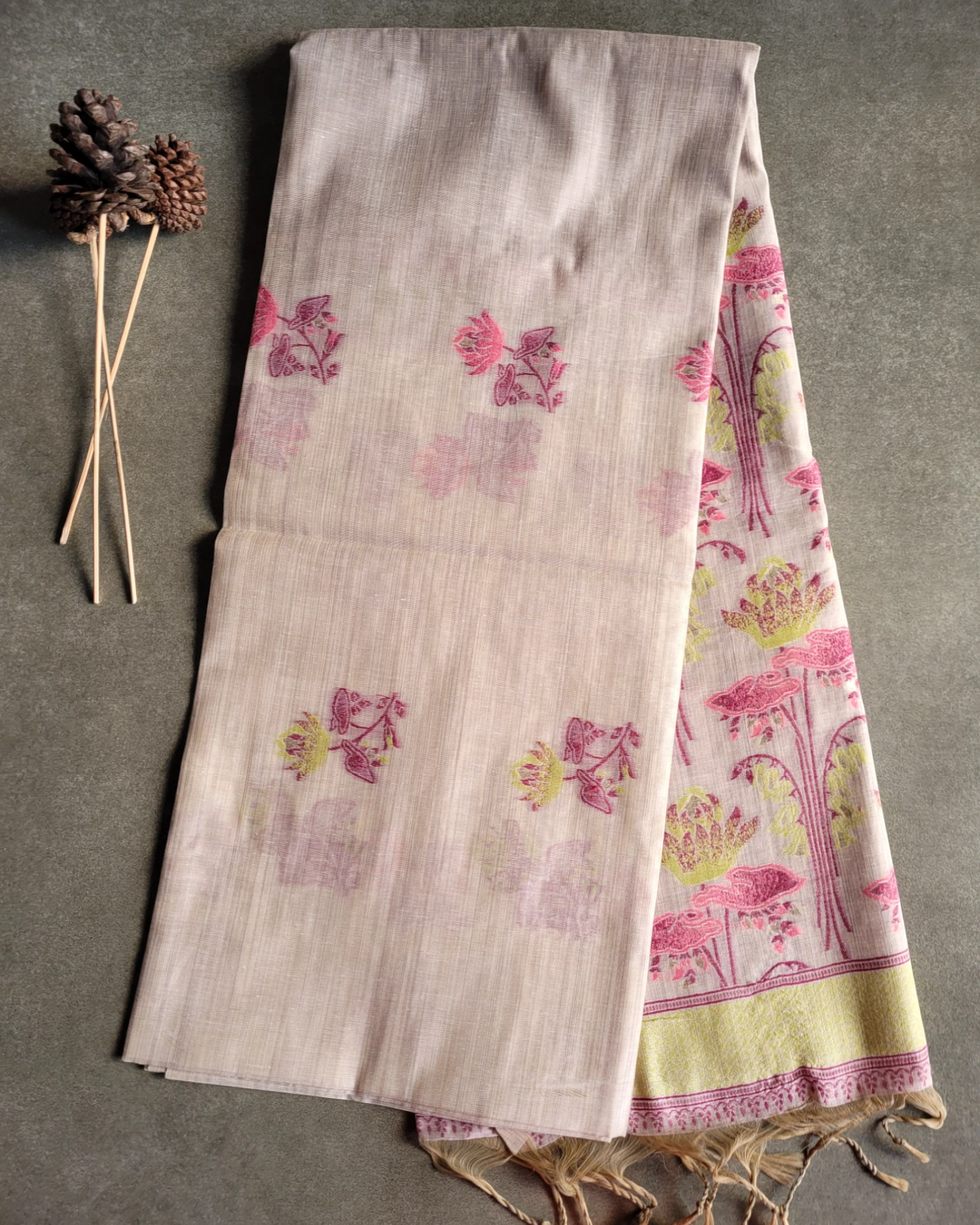 Purple Isha2 Cotton saree
