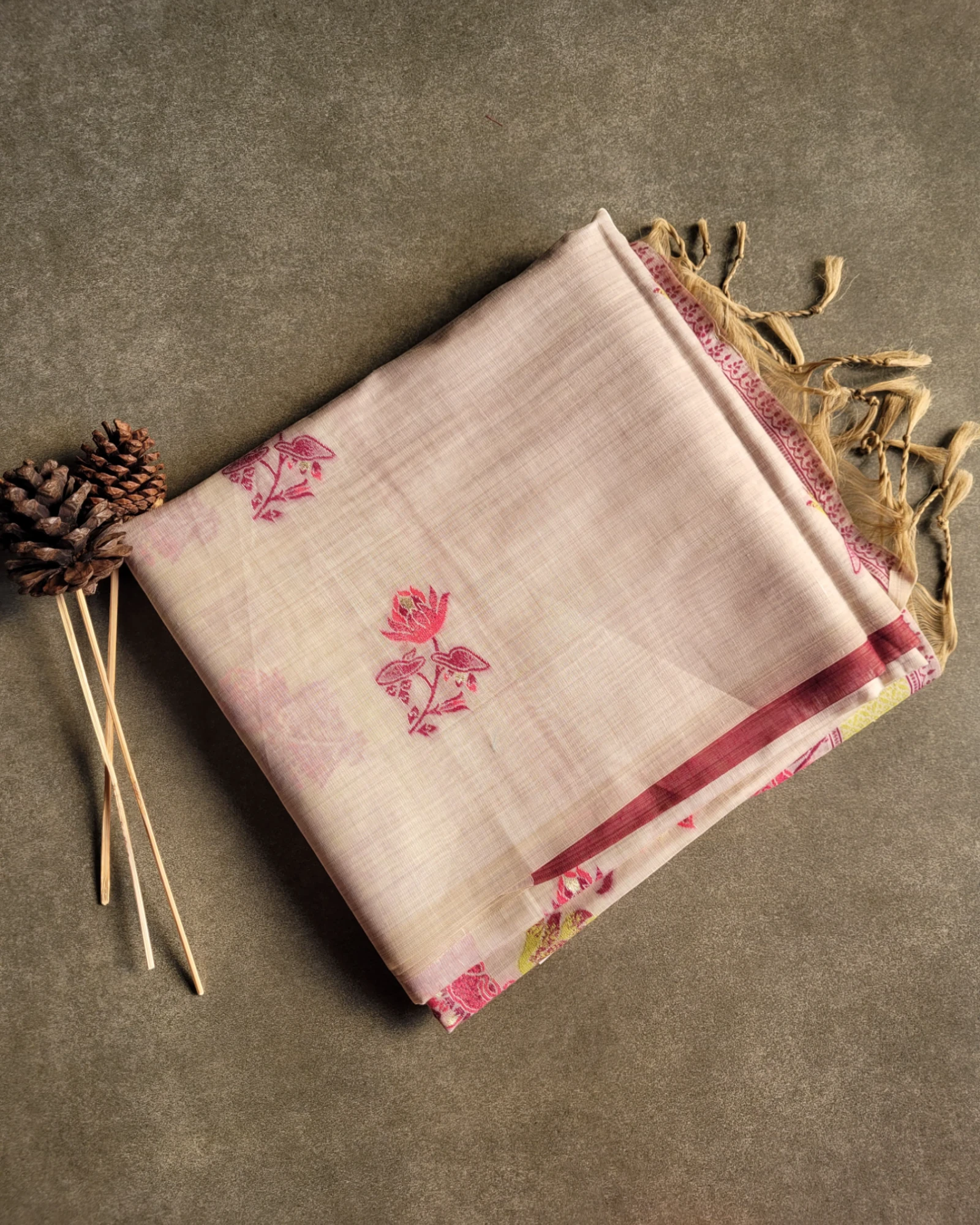Purple Isha2 Cotton saree