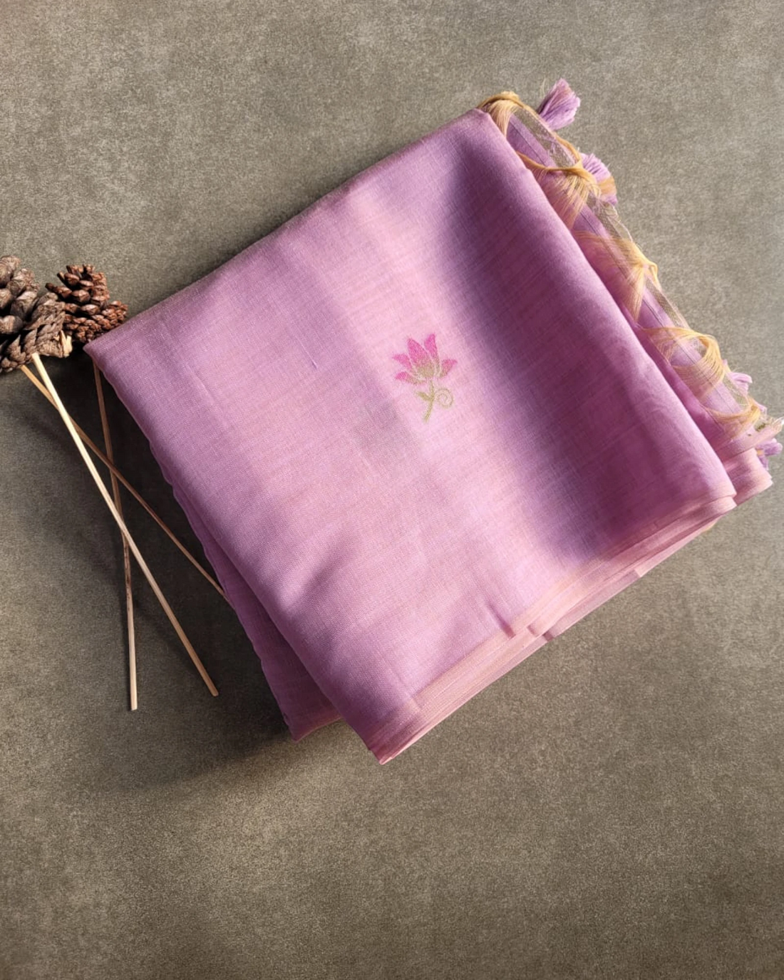Purple Isha3 Cotton saree