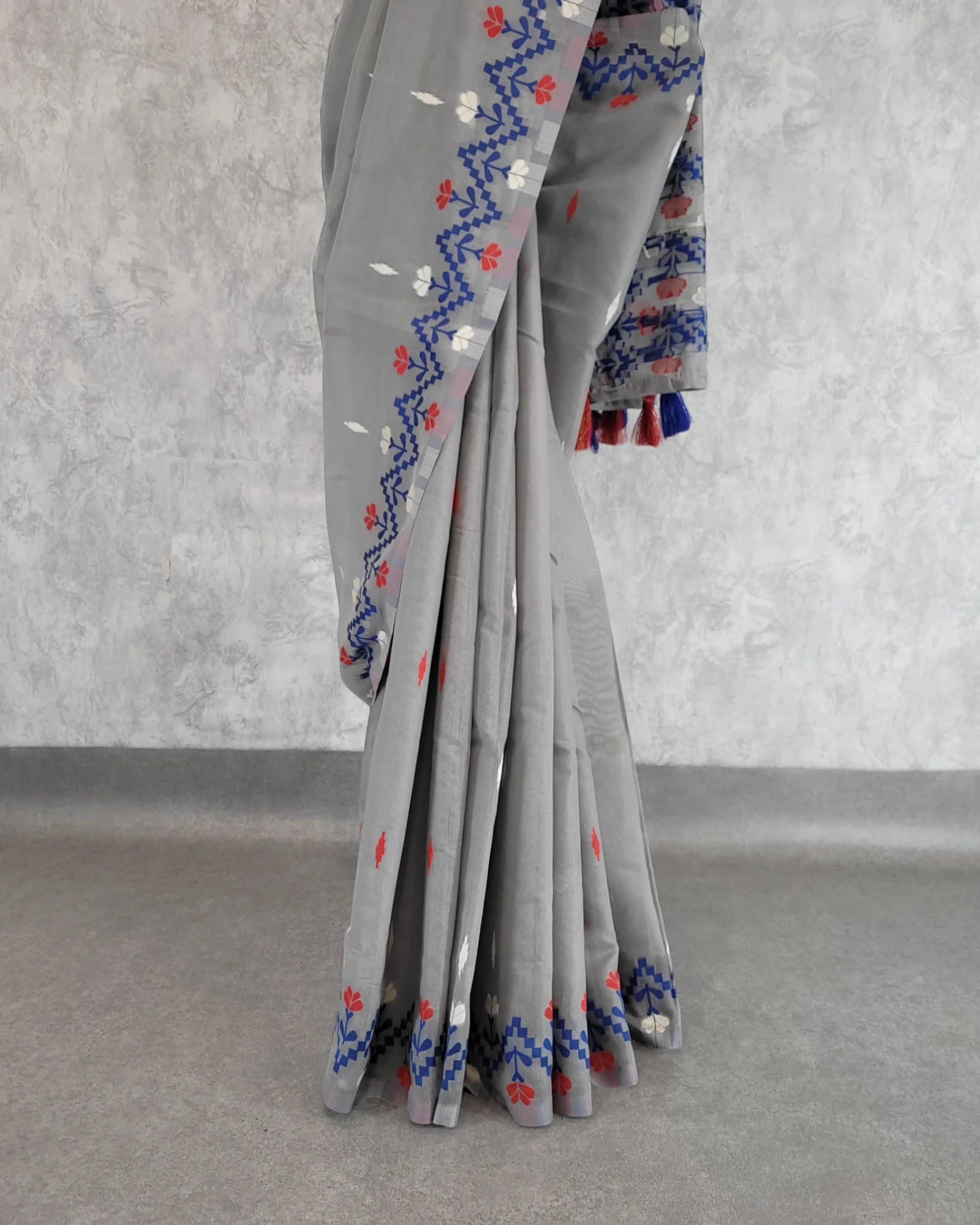 Grey Karuna Saree